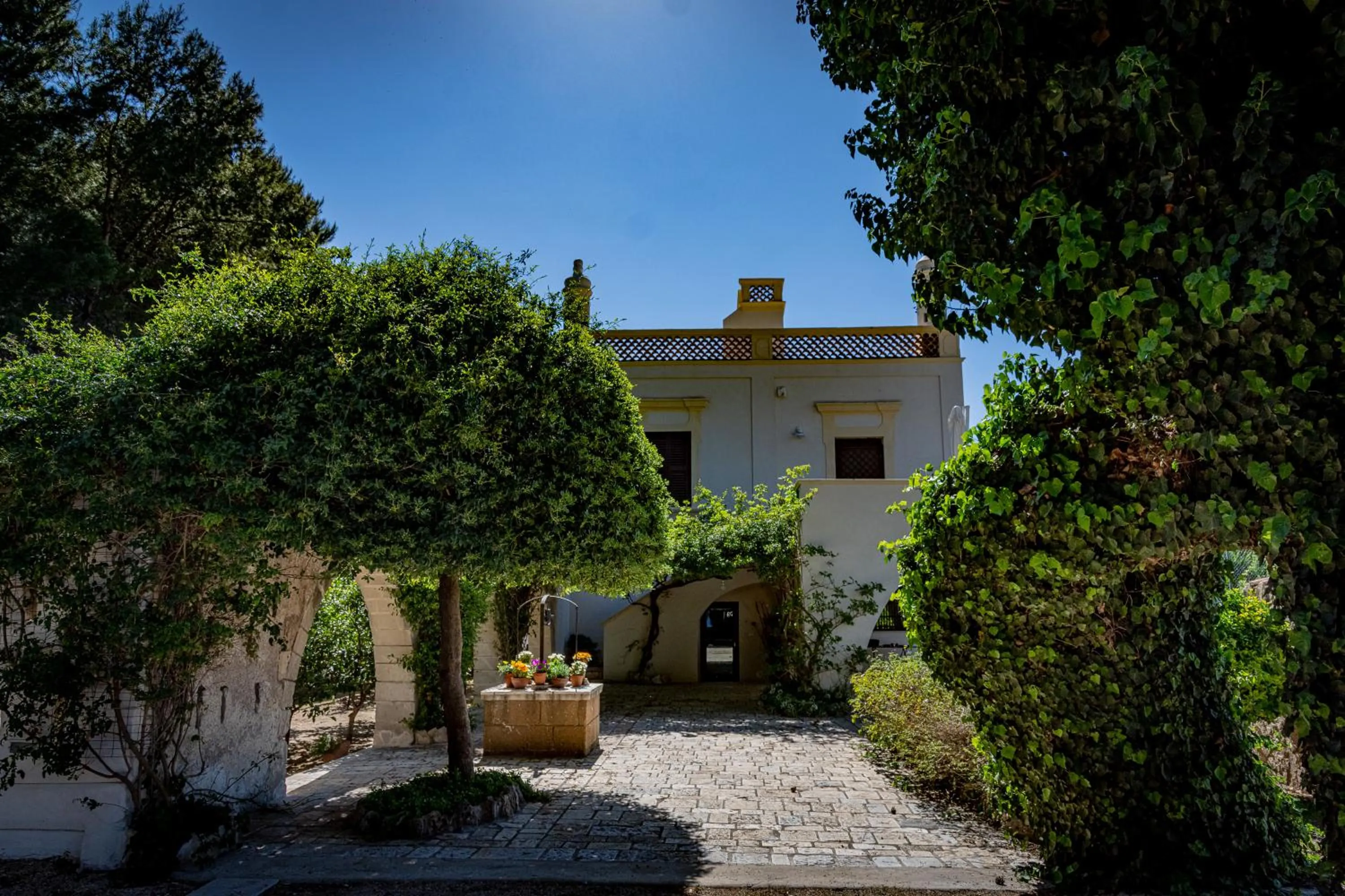 Patio in Antica Casina B&B di Charme