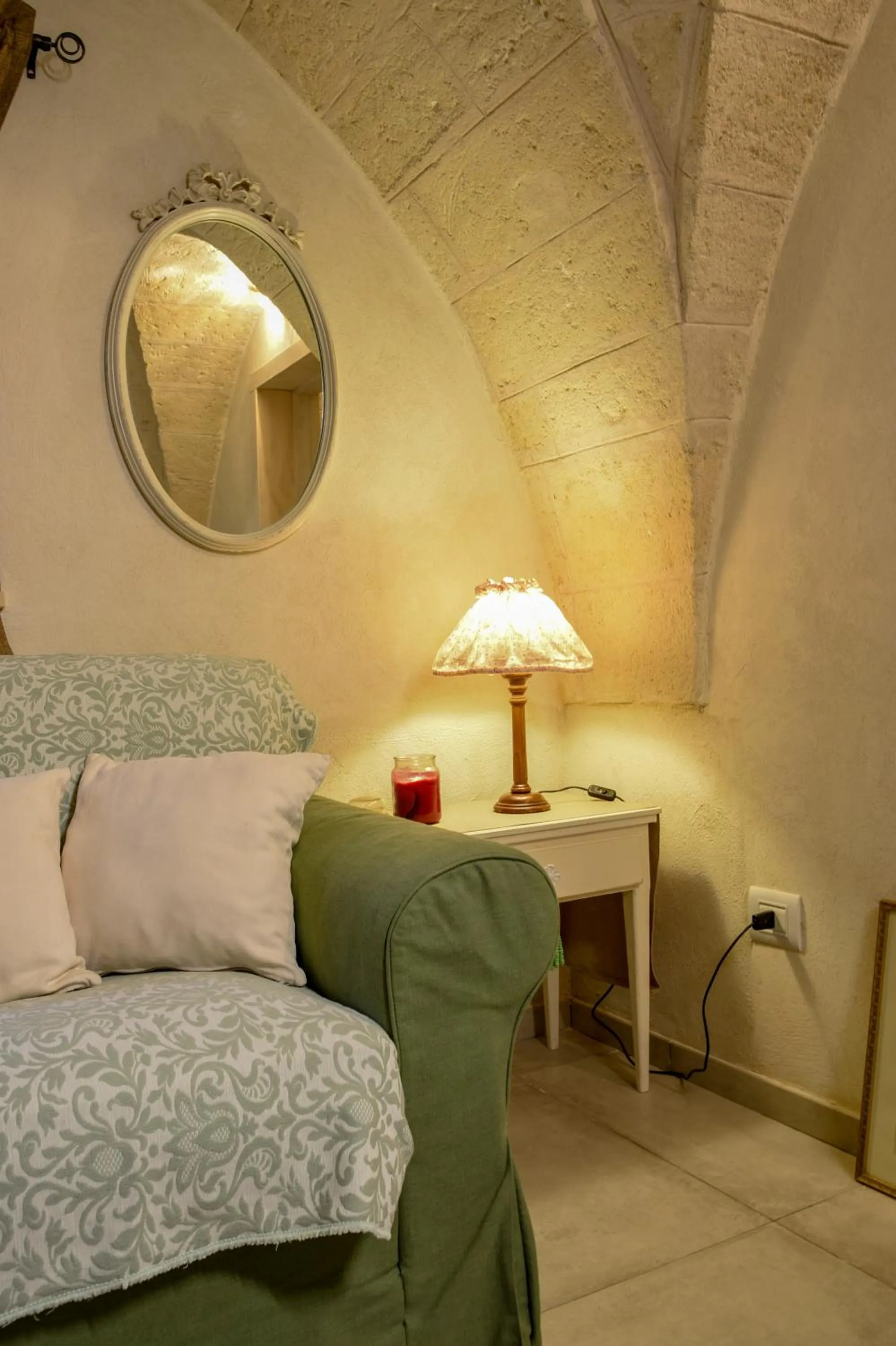 Seating area, Bed in Antica Casina B&B di Charme