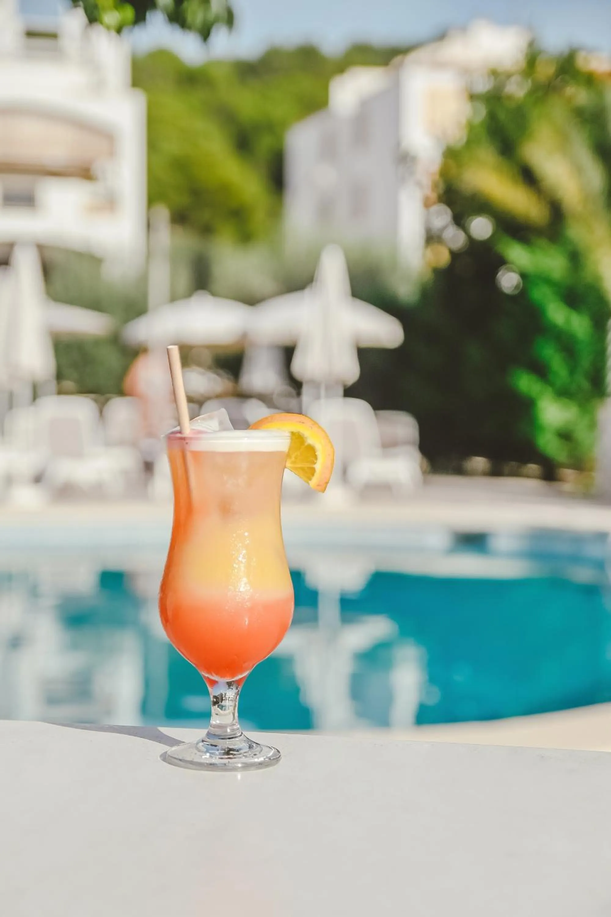 Swimming pool in Hotel LLITERAS