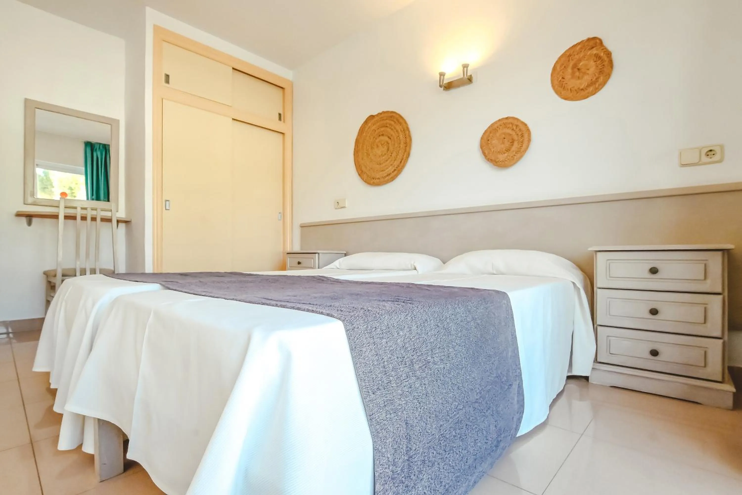 Bed in Hotel LLITERAS