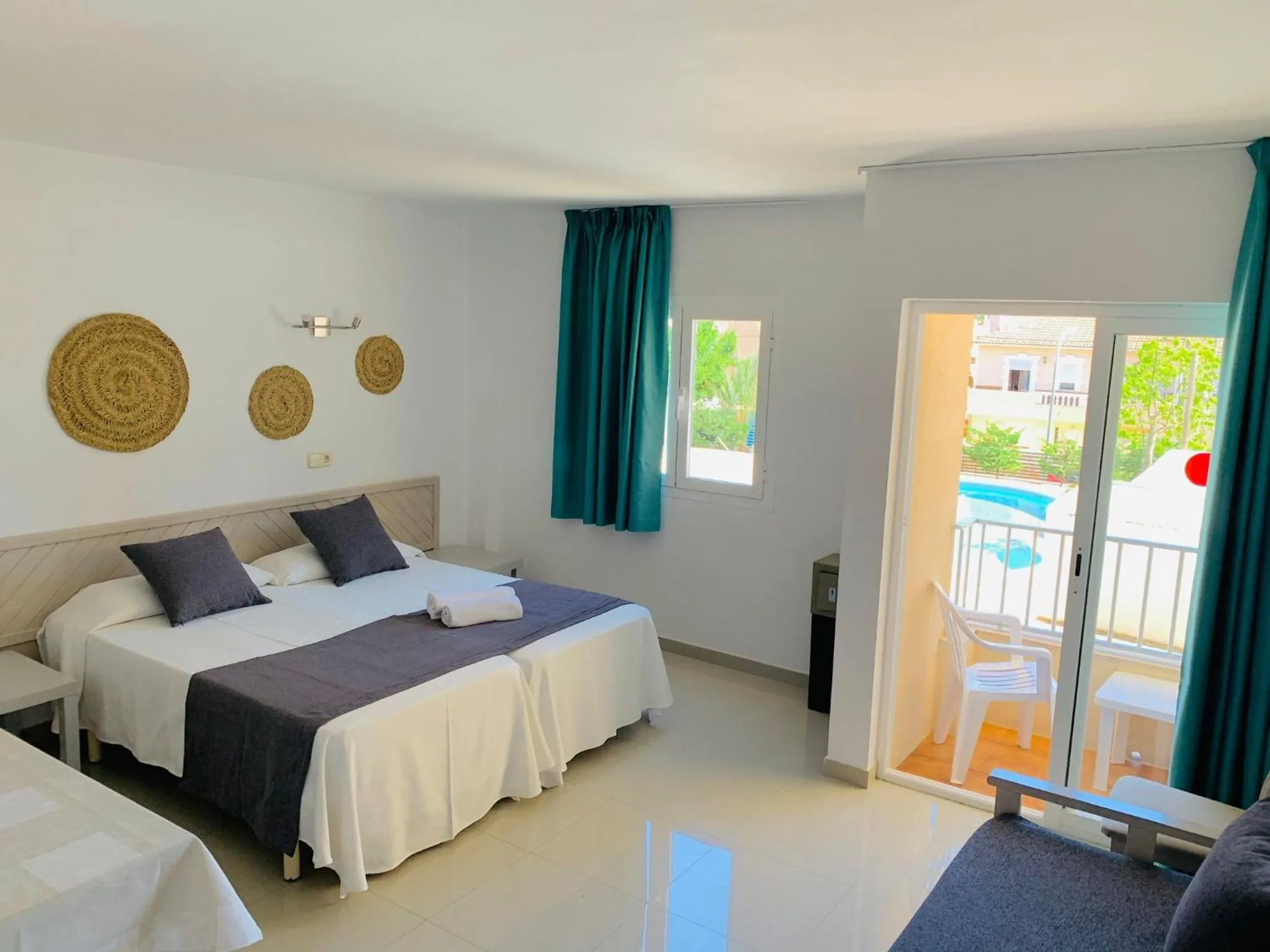 Bed in Hotel LLITERAS