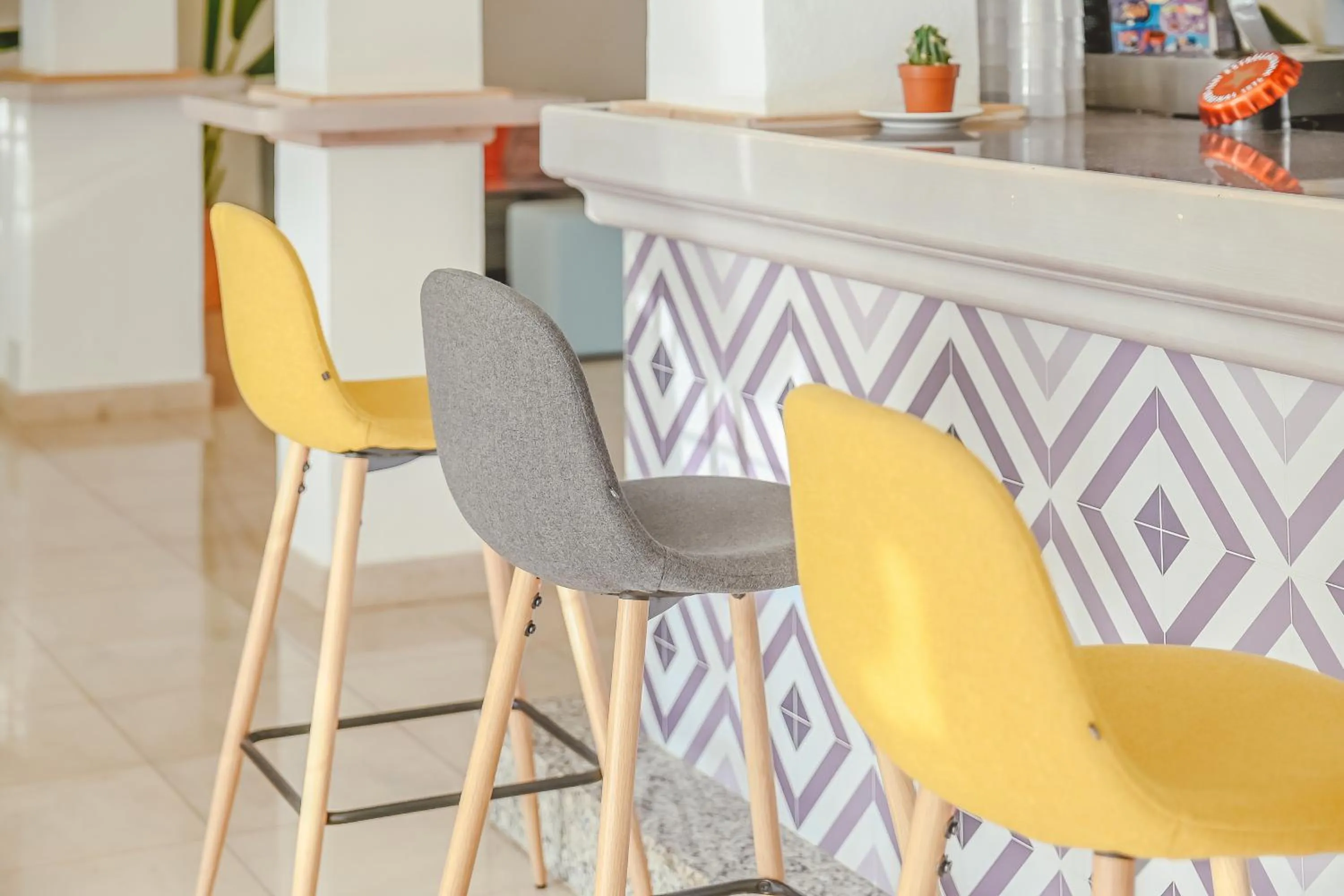 Dining area in Hotel LLITERAS