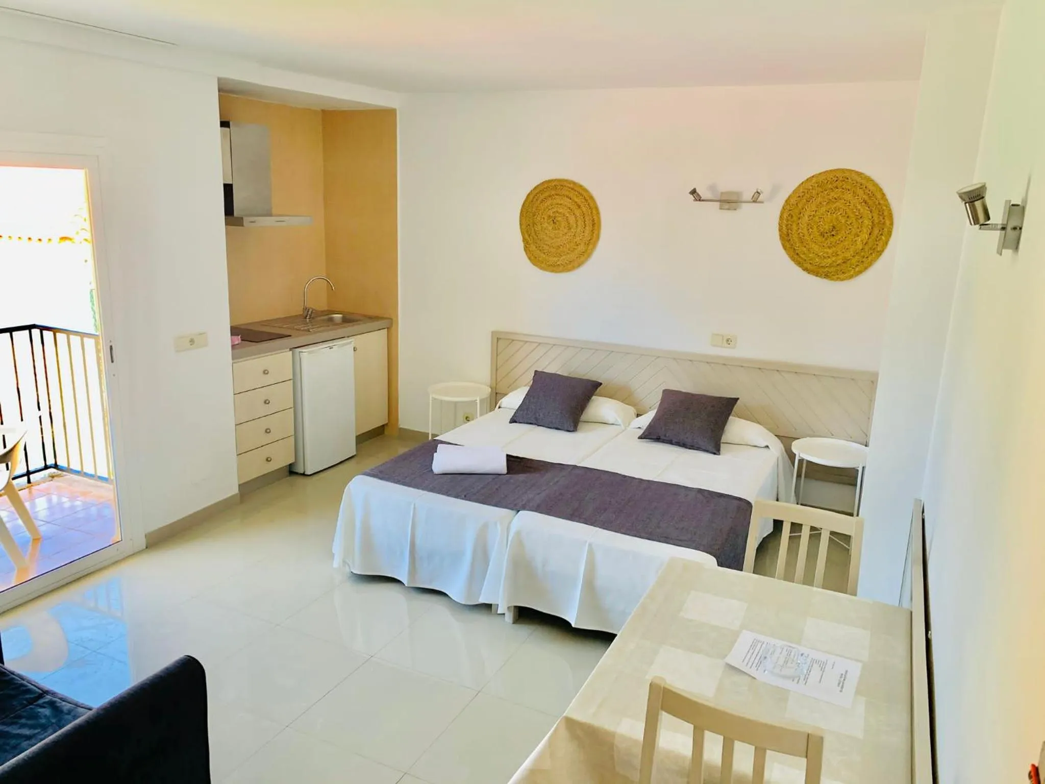 Bed in Hotel LLITERAS