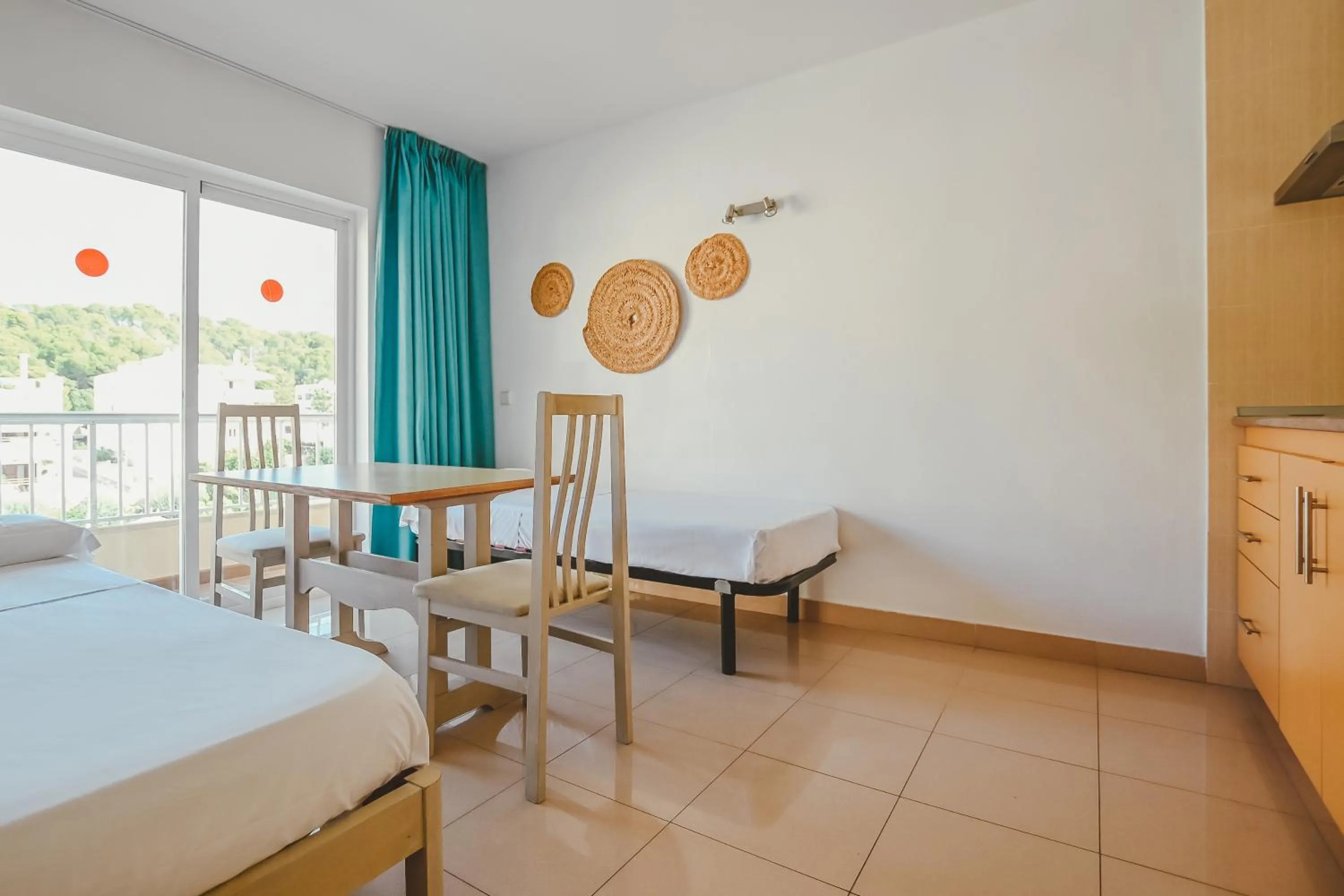 Bed in Hotel LLITERAS