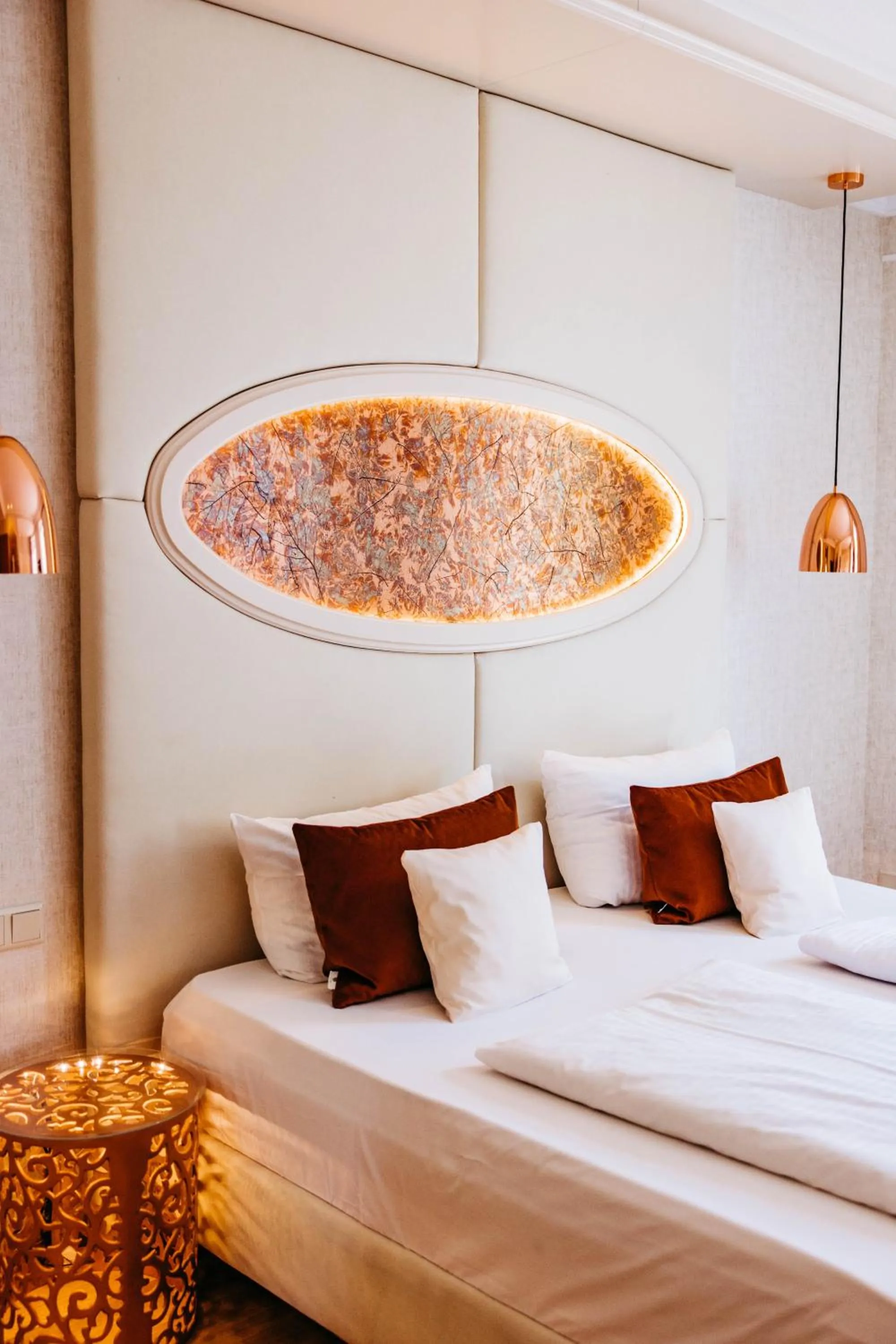 Bedroom, Bed in Berghotel Hoher Knochen - Ruhe & Natur