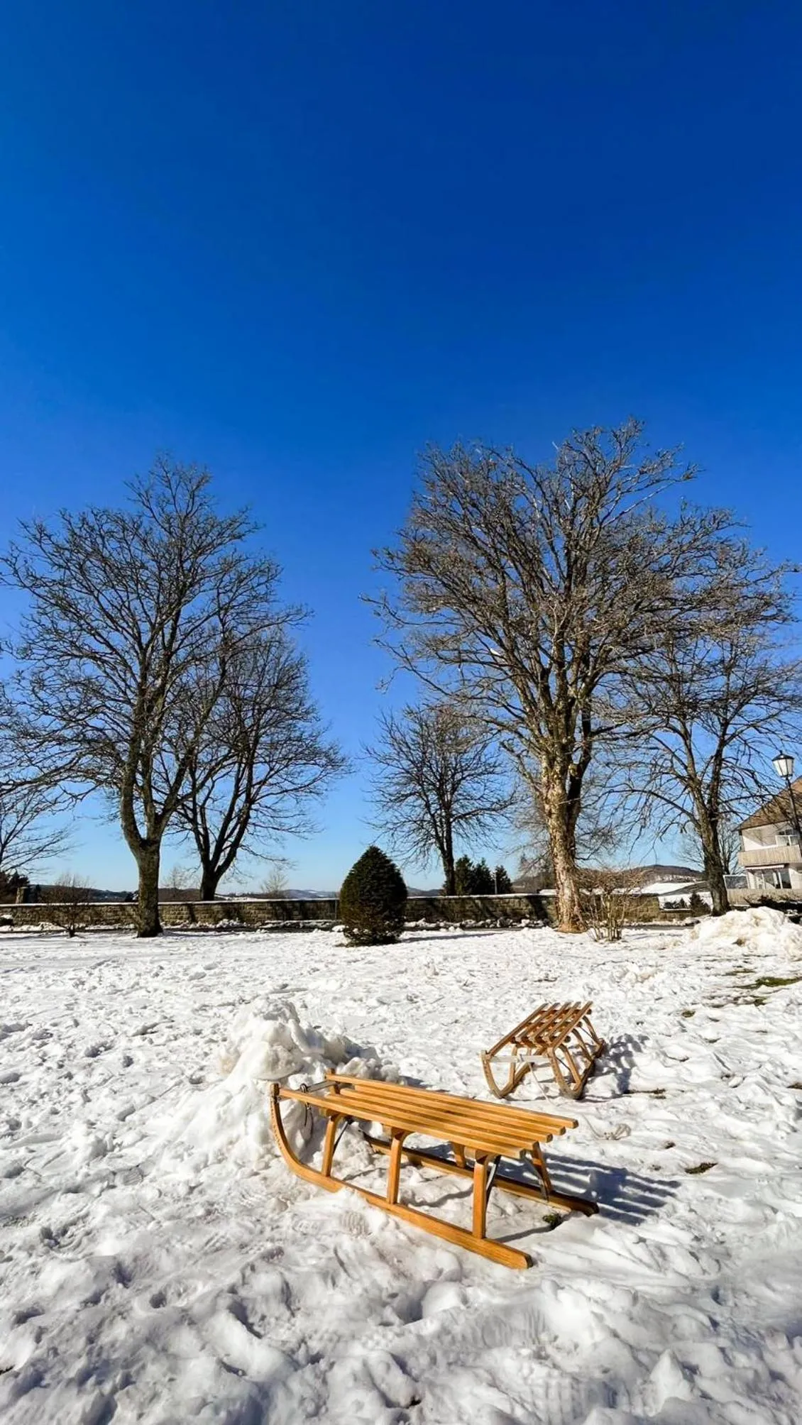 Winter in Berghotel Hoher Knochen - Ruhe & Natur