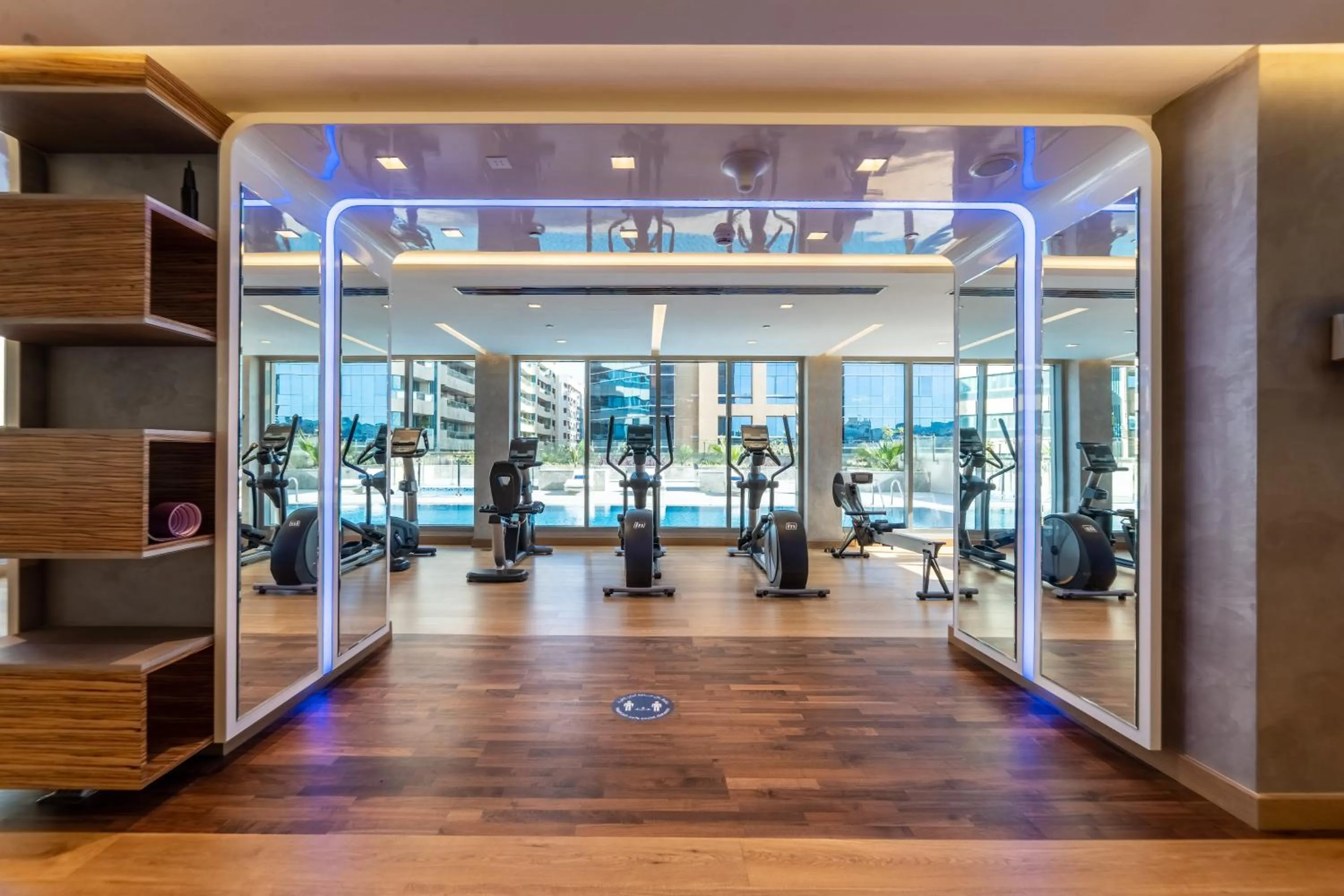 Fitness centre/facilities in SUHA Mina Rashid Hotel Apartments