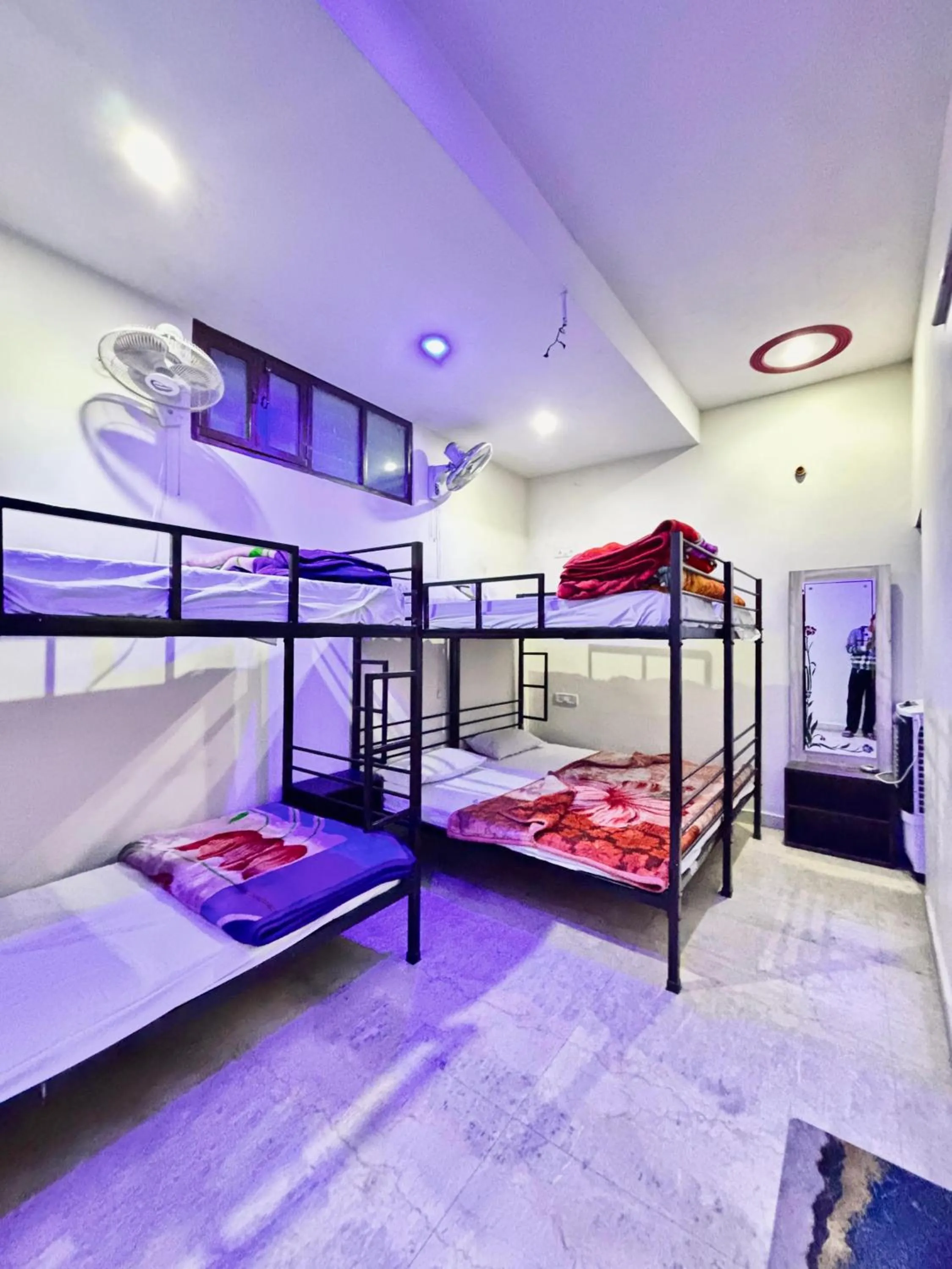 Bed in Hotel Royal Pinkcity