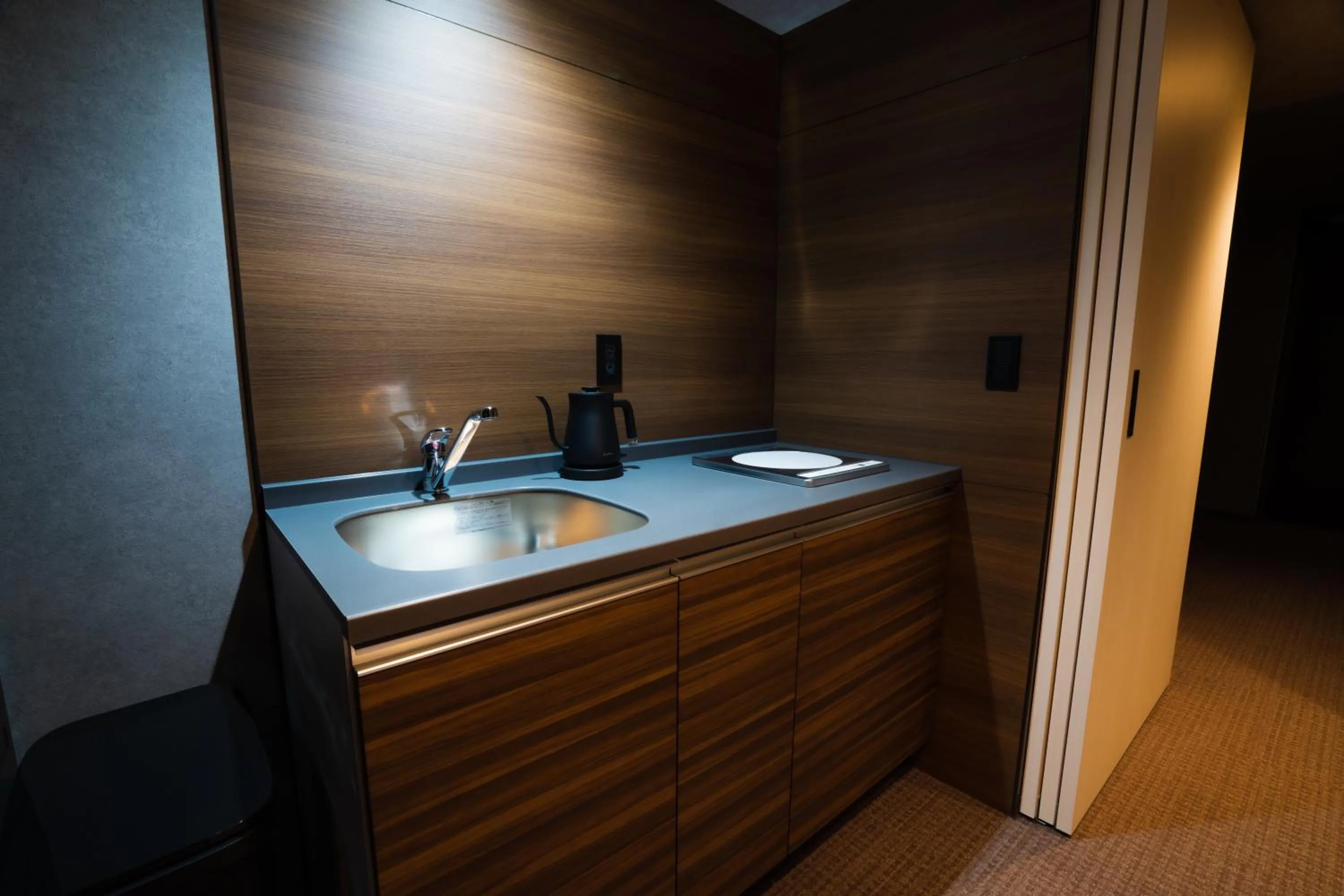 Kitchen or kitchenette in Randor Hotel Namba Osaka Suites
