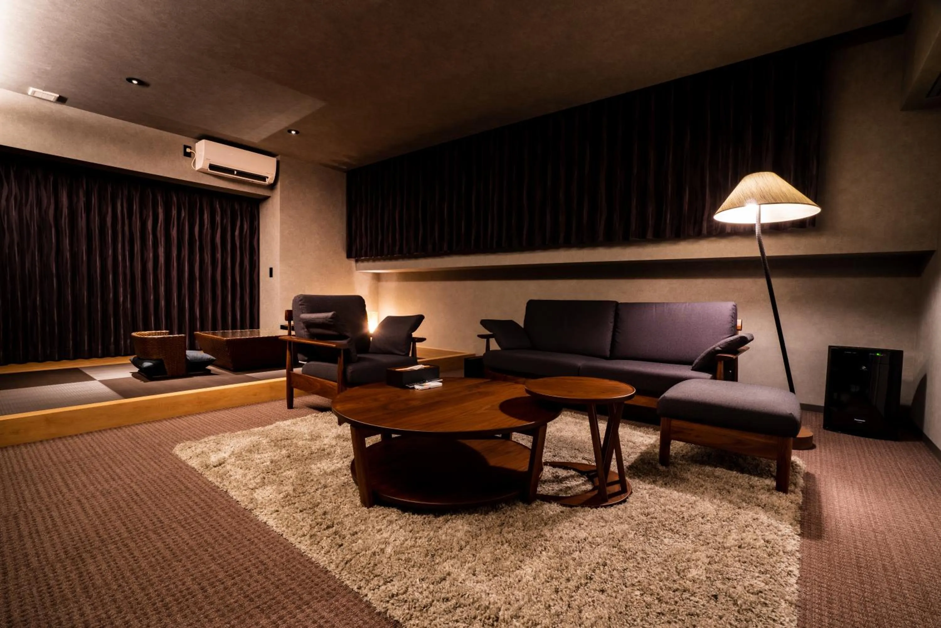 Living room in Randor Hotel Namba Osaka Suites