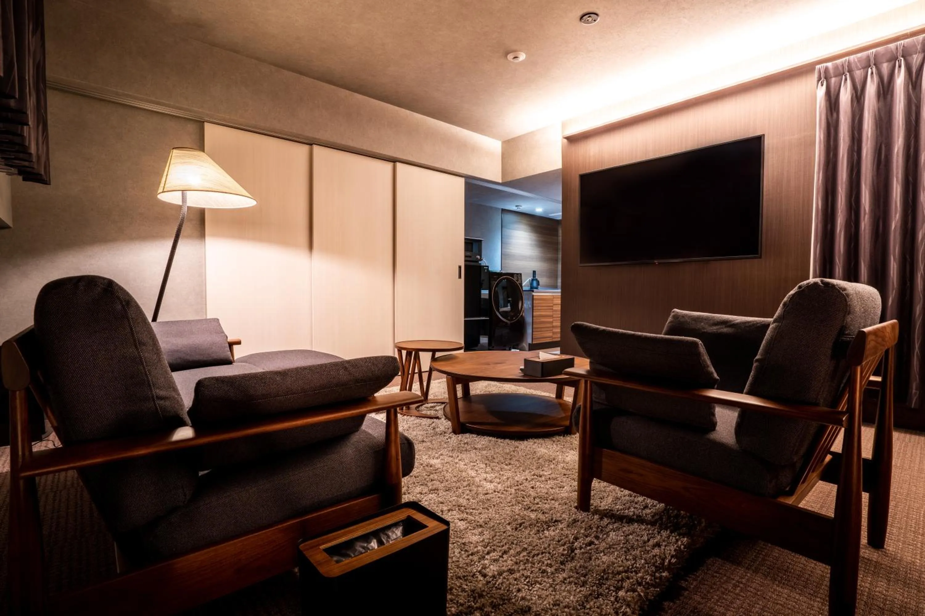 Living room in Randor Hotel Namba Osaka Suites