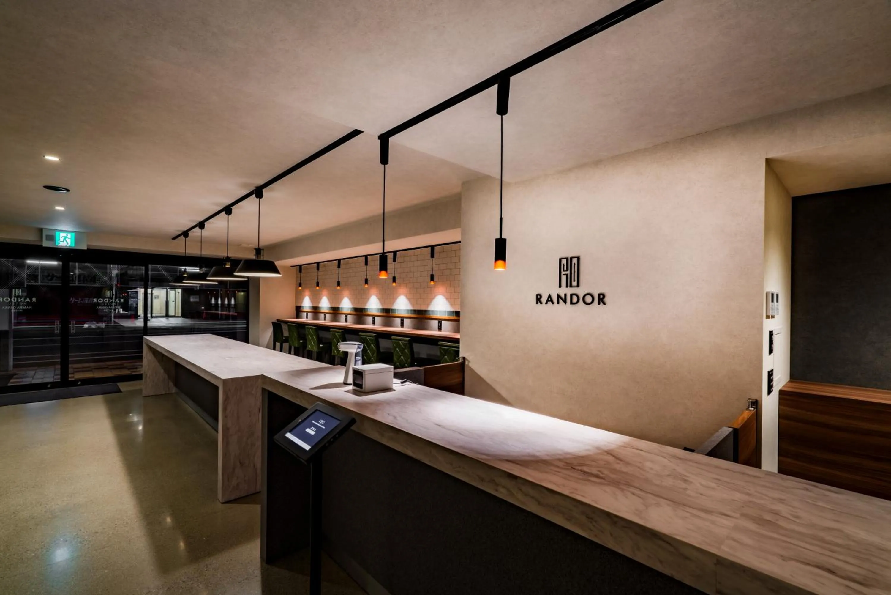 Facade/entrance in Randor Hotel Namba Osaka Suites