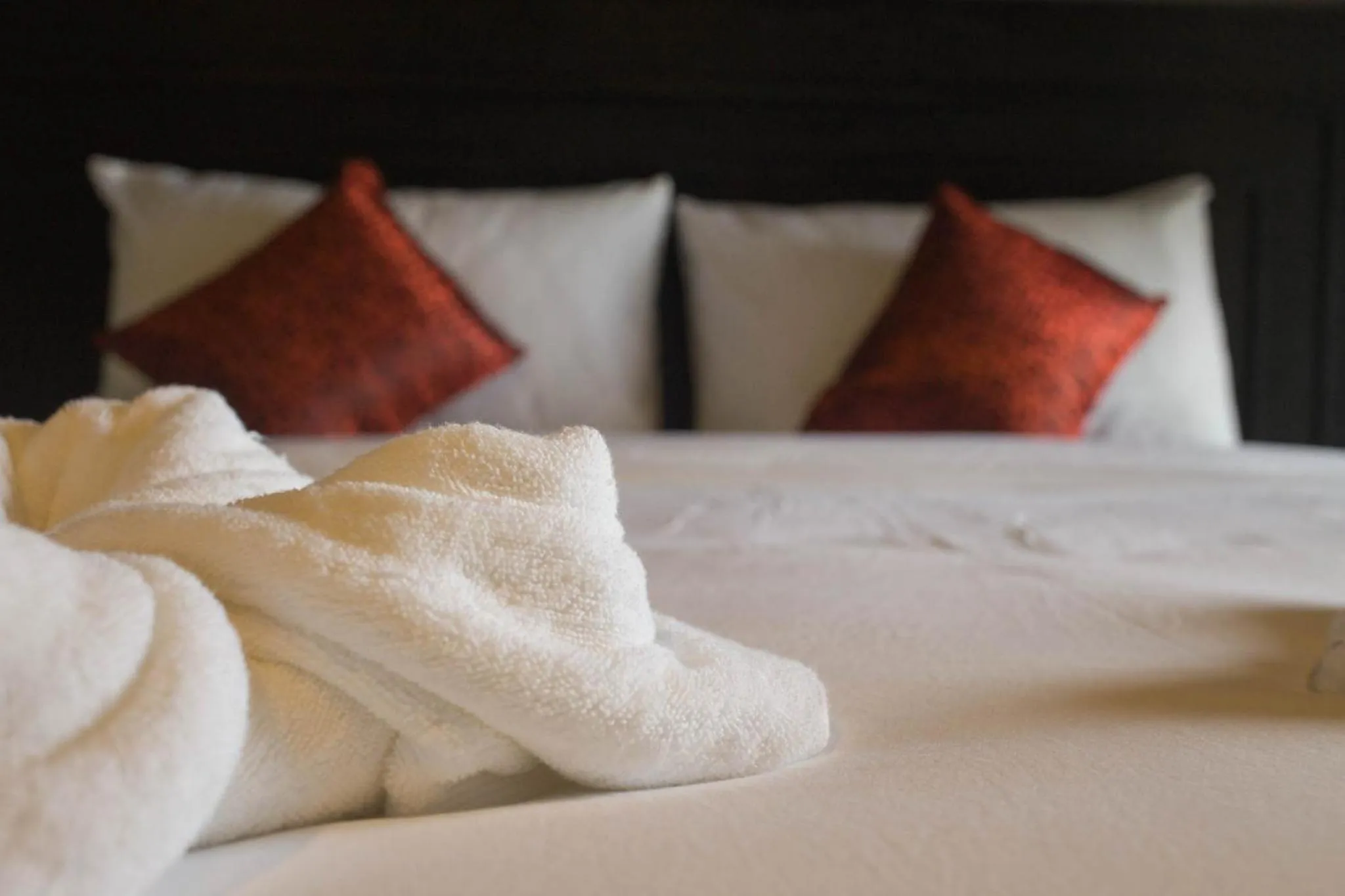 Bed in B-Black Hotel Chonburi