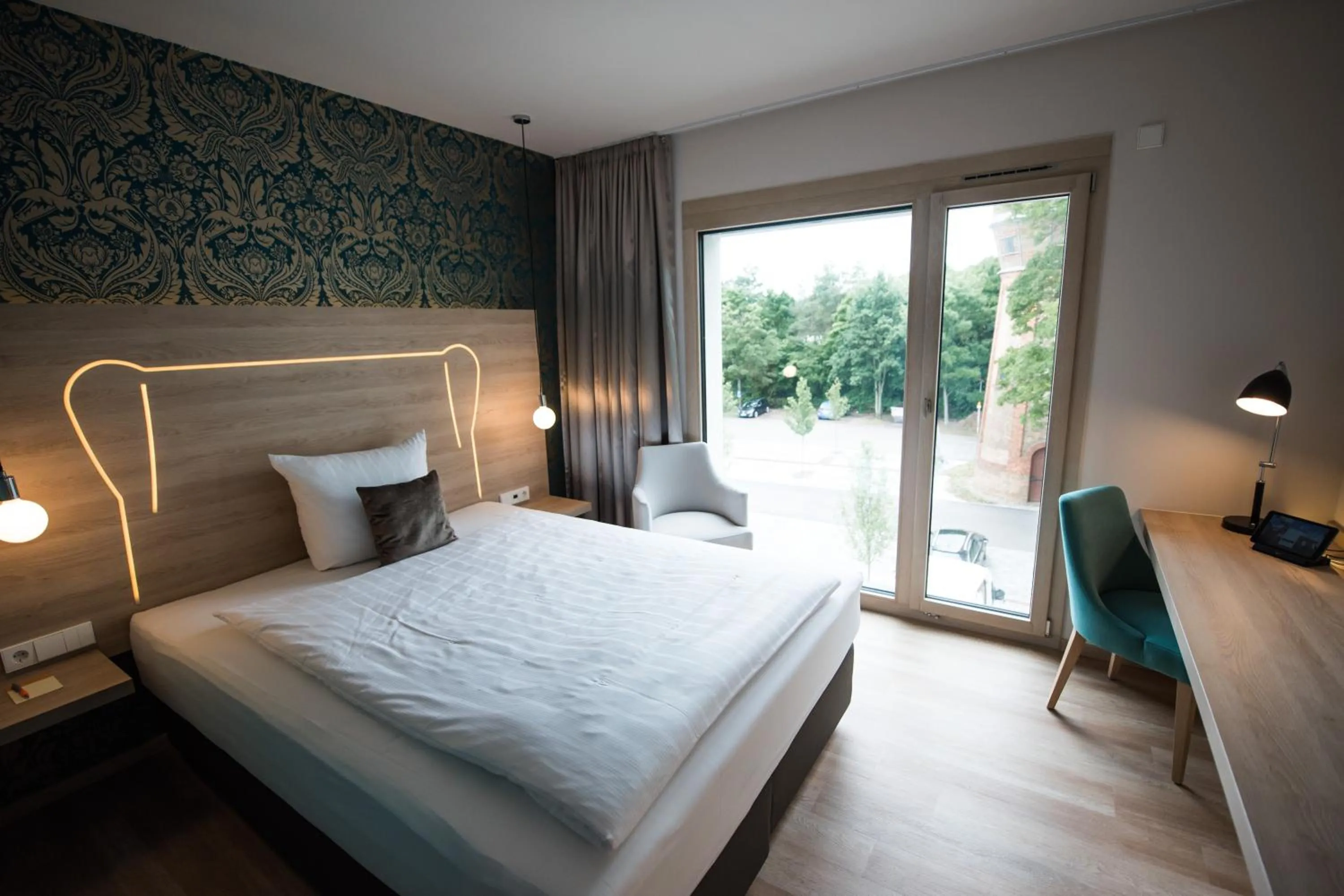 Bed in Parkhotel Schillerhain