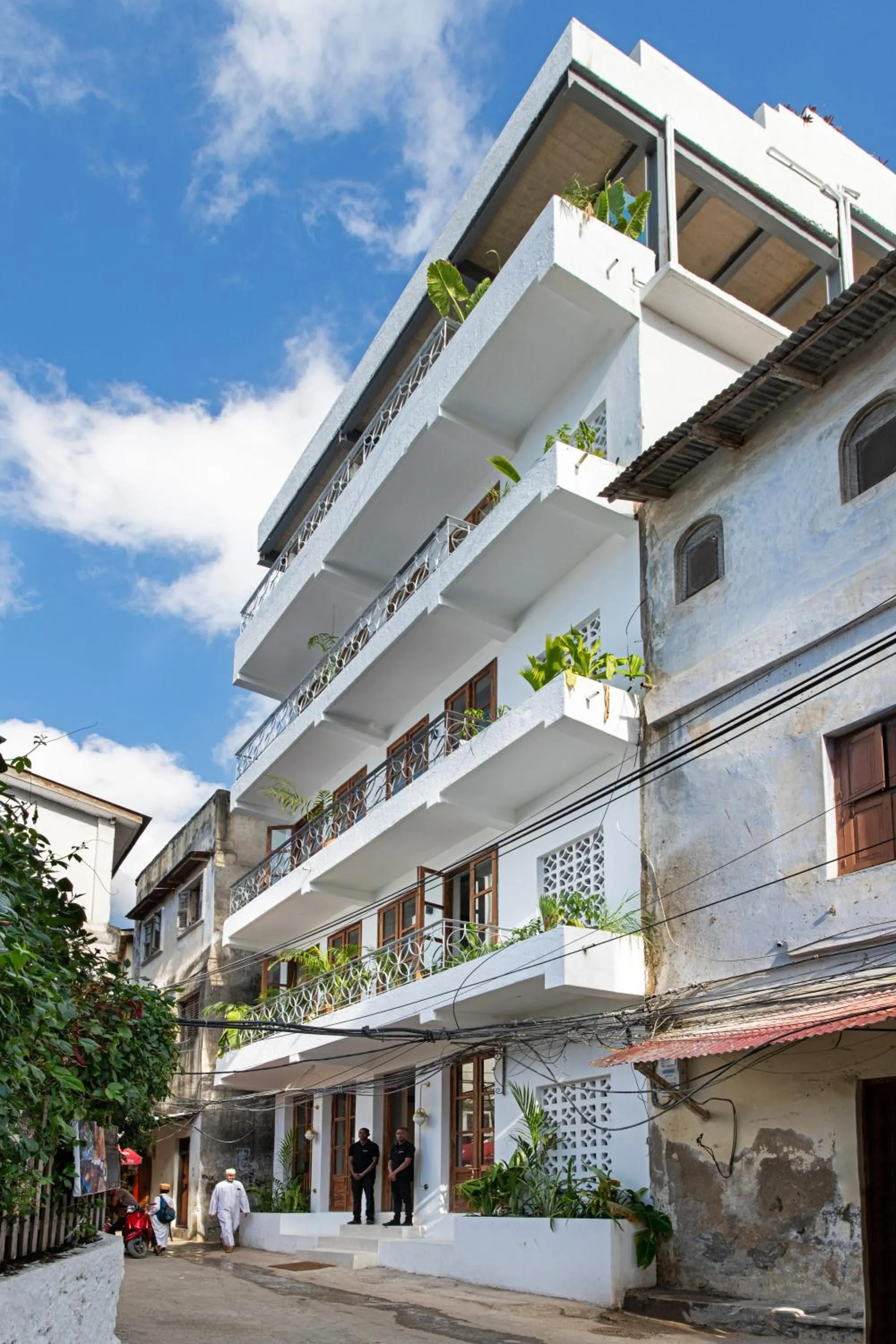 Property building in Upendo House Hotel Zanzibar