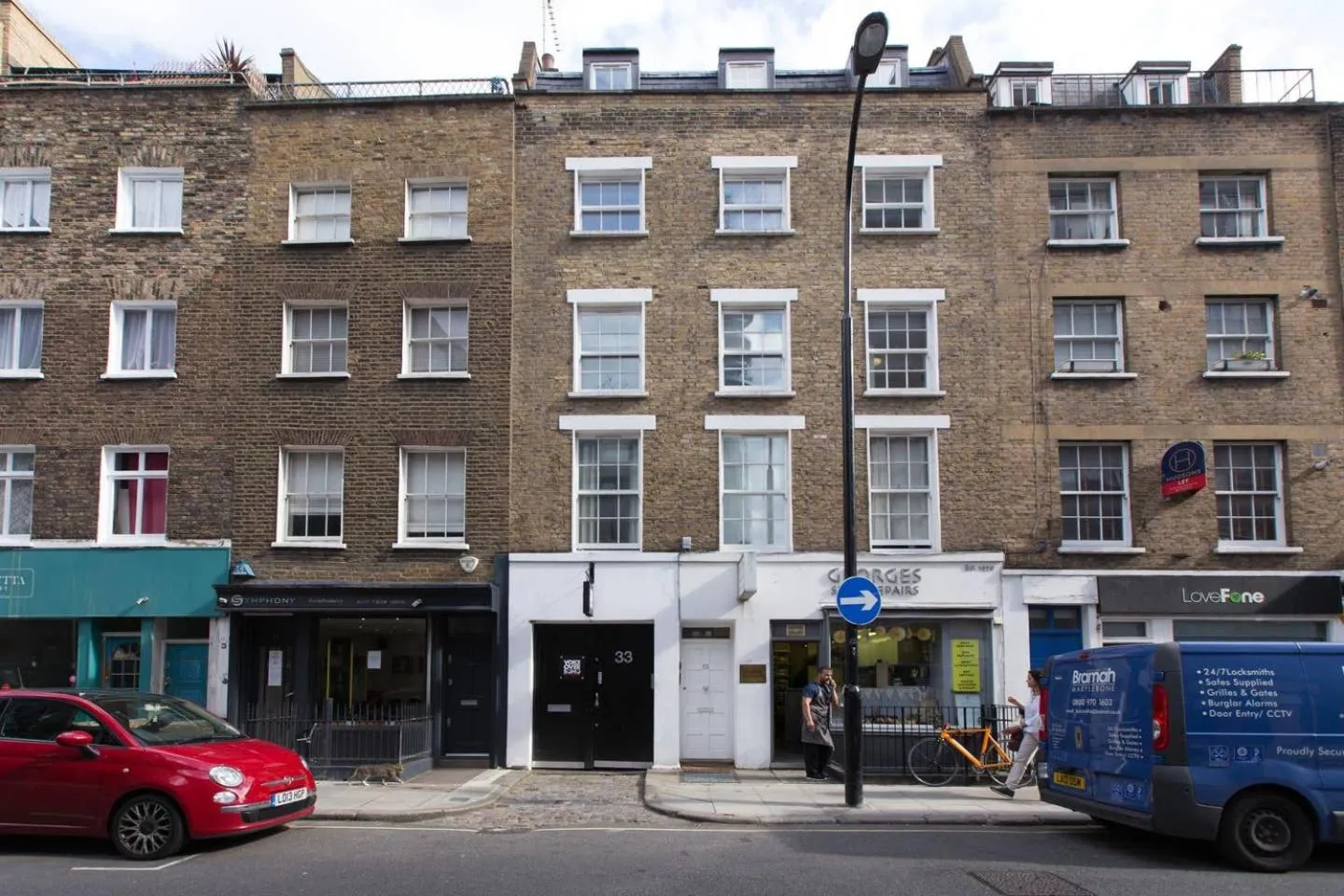 Facade/entrance in Charlotte Street Rooms by News Hotel