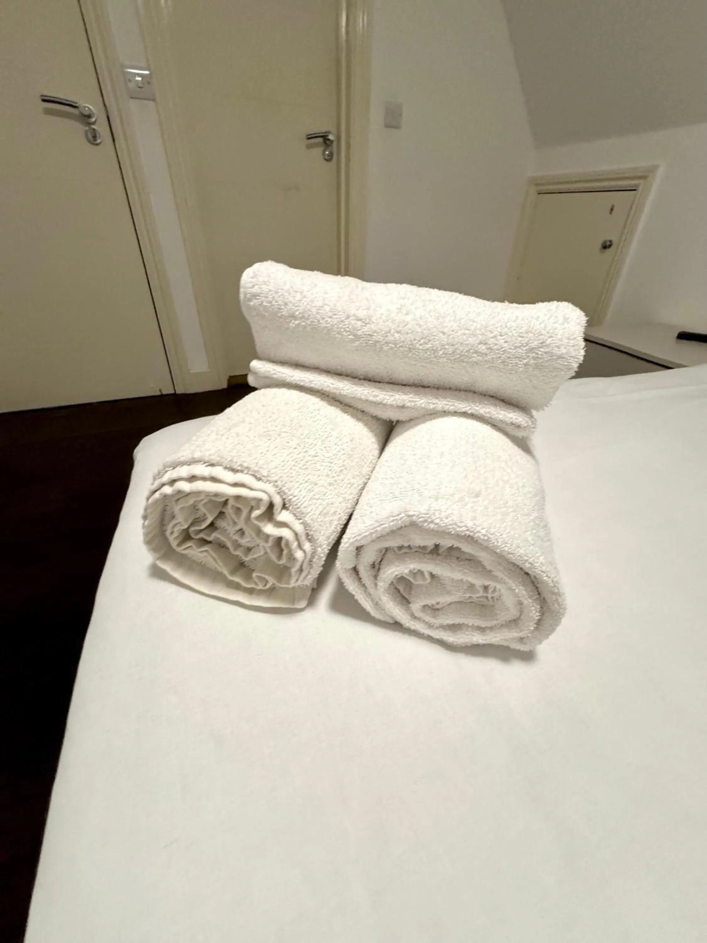 Bed in Charlotte Street Rooms by News Hotel