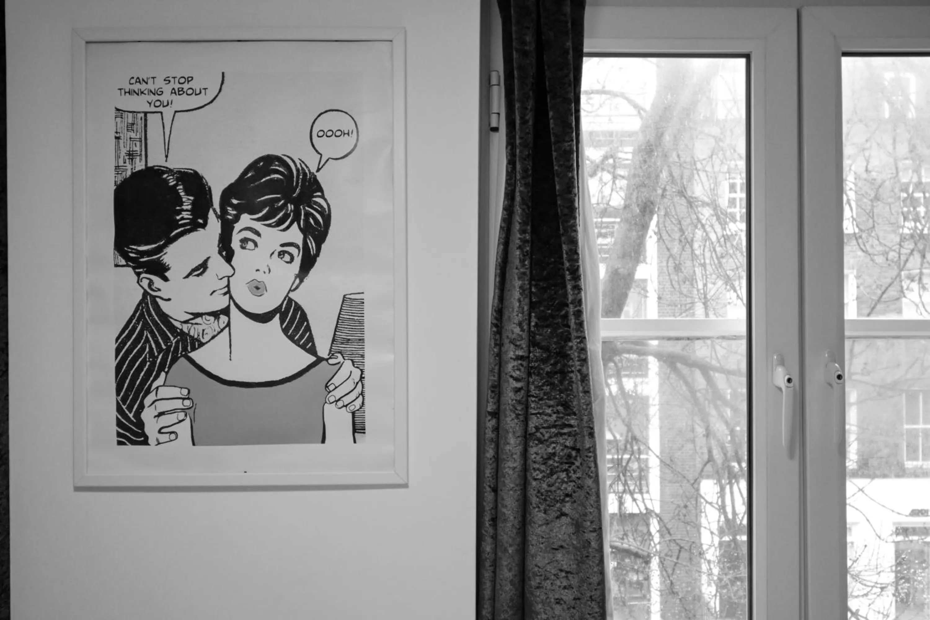 Decorative detail in Charlotte Street Rooms by News Hotel