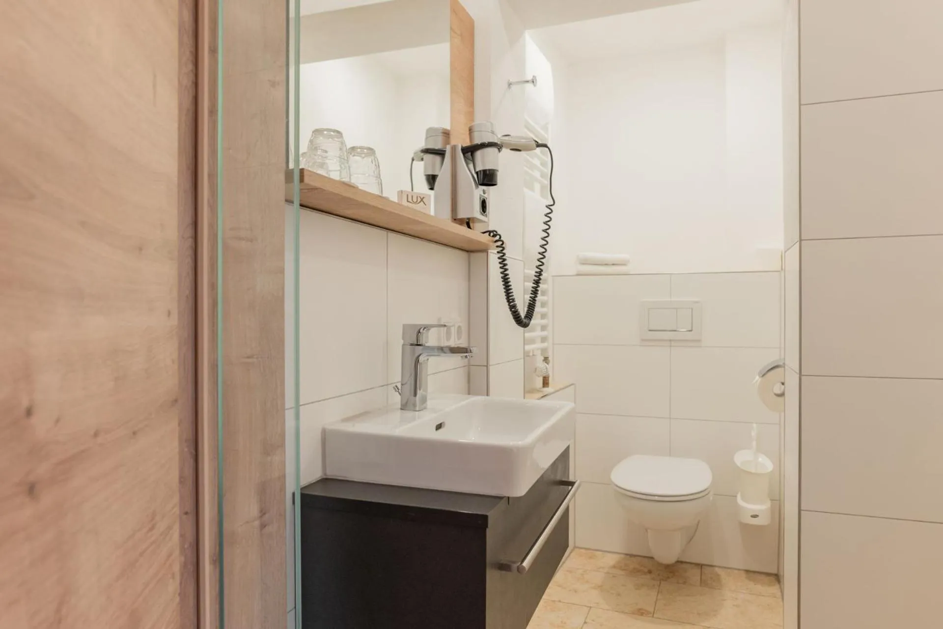 Bathroom in Gasthof Krone