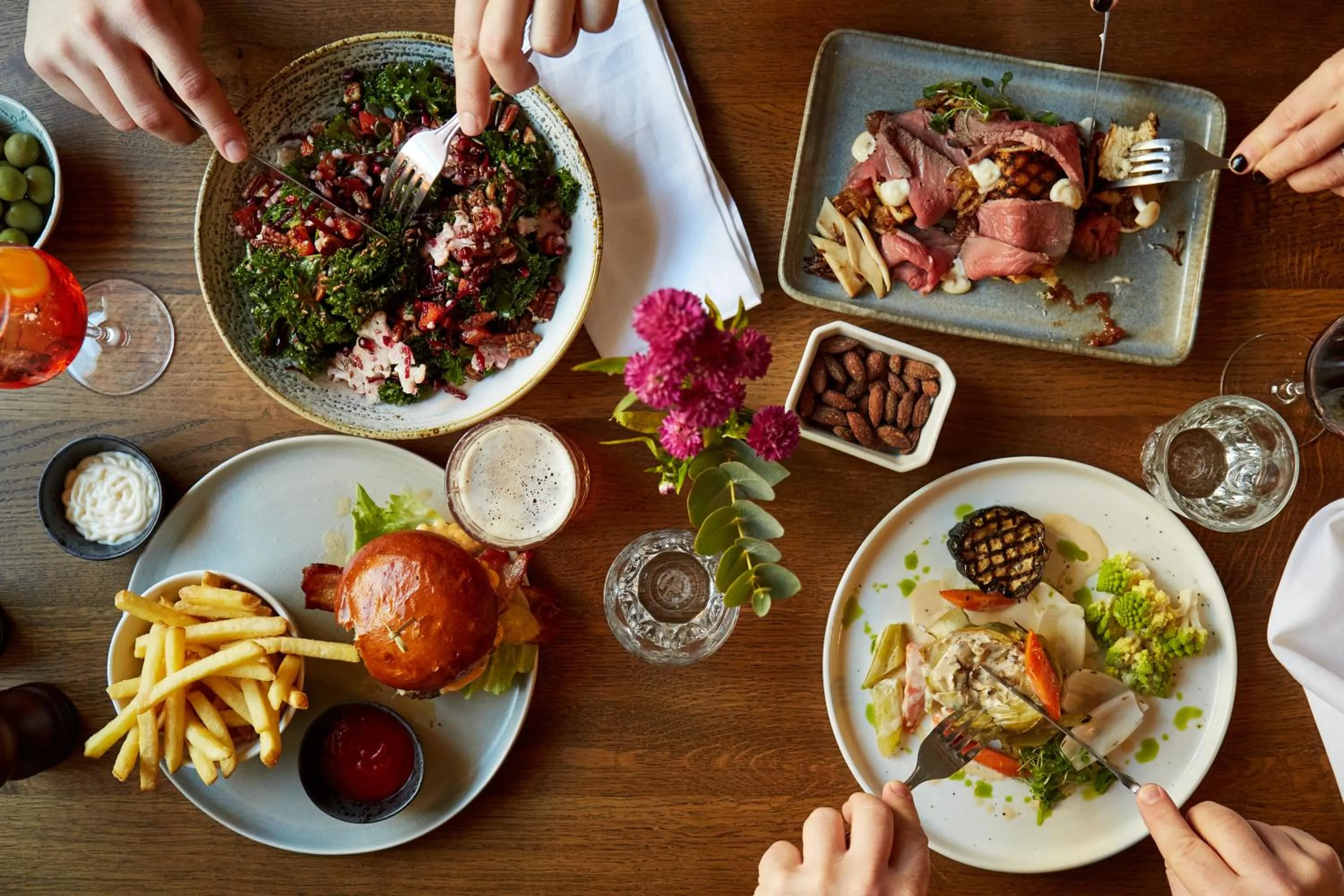 Food in Room Mate Lime Tree