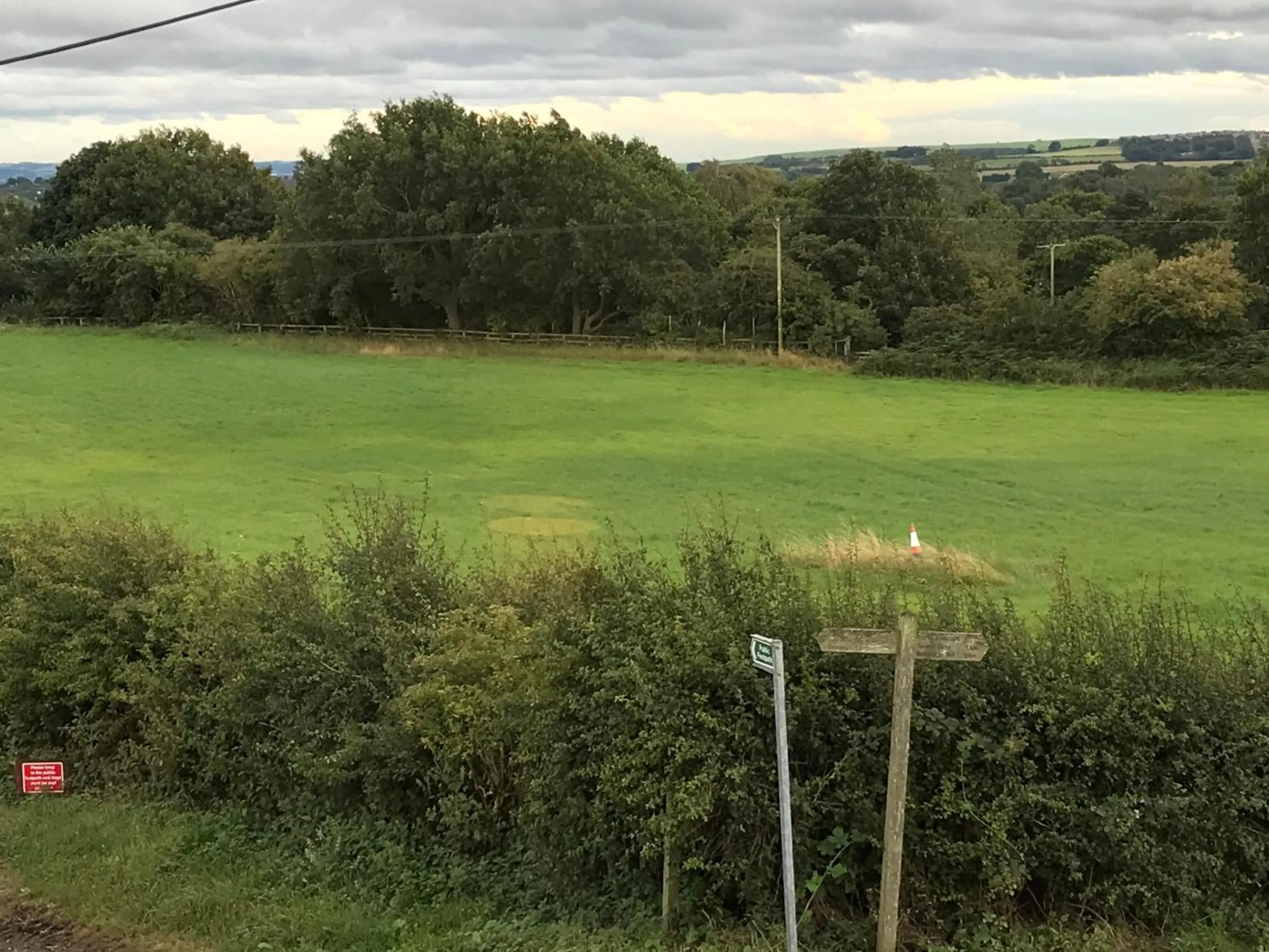 View (from property/room) in Twizell Lane