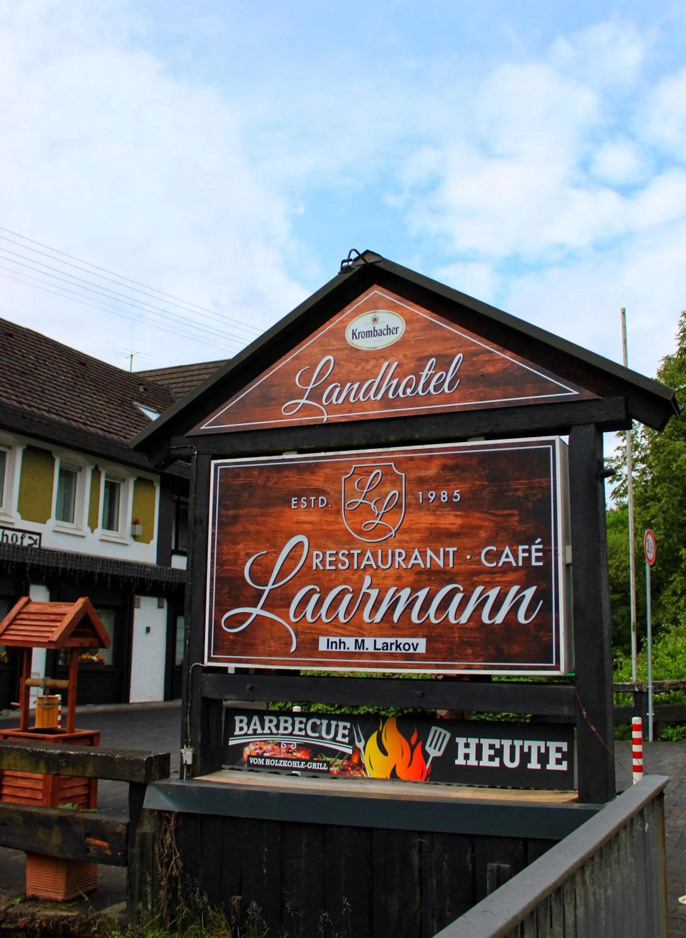 View (from property/room) in Landhotel Laarmann