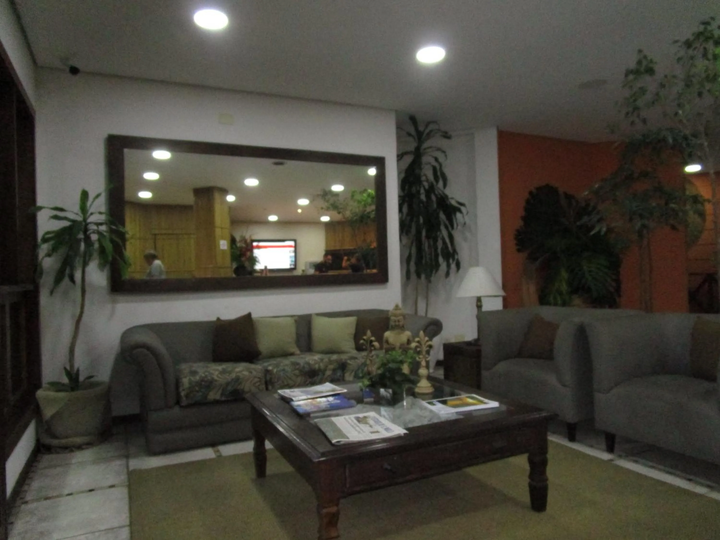 Lobby or reception in Ilha flat Hotel Suíte Swaenen II