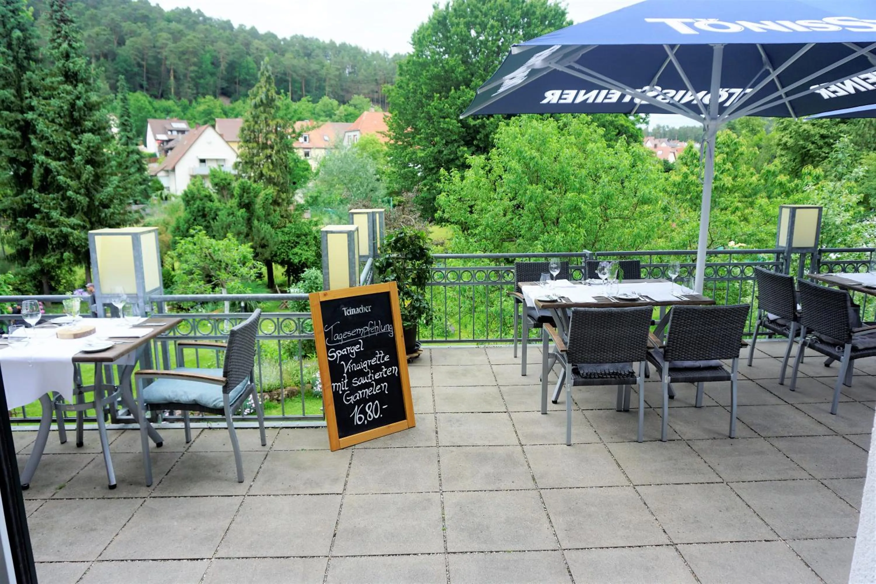 Balcony/Terrace in Waldhotel Felsentor