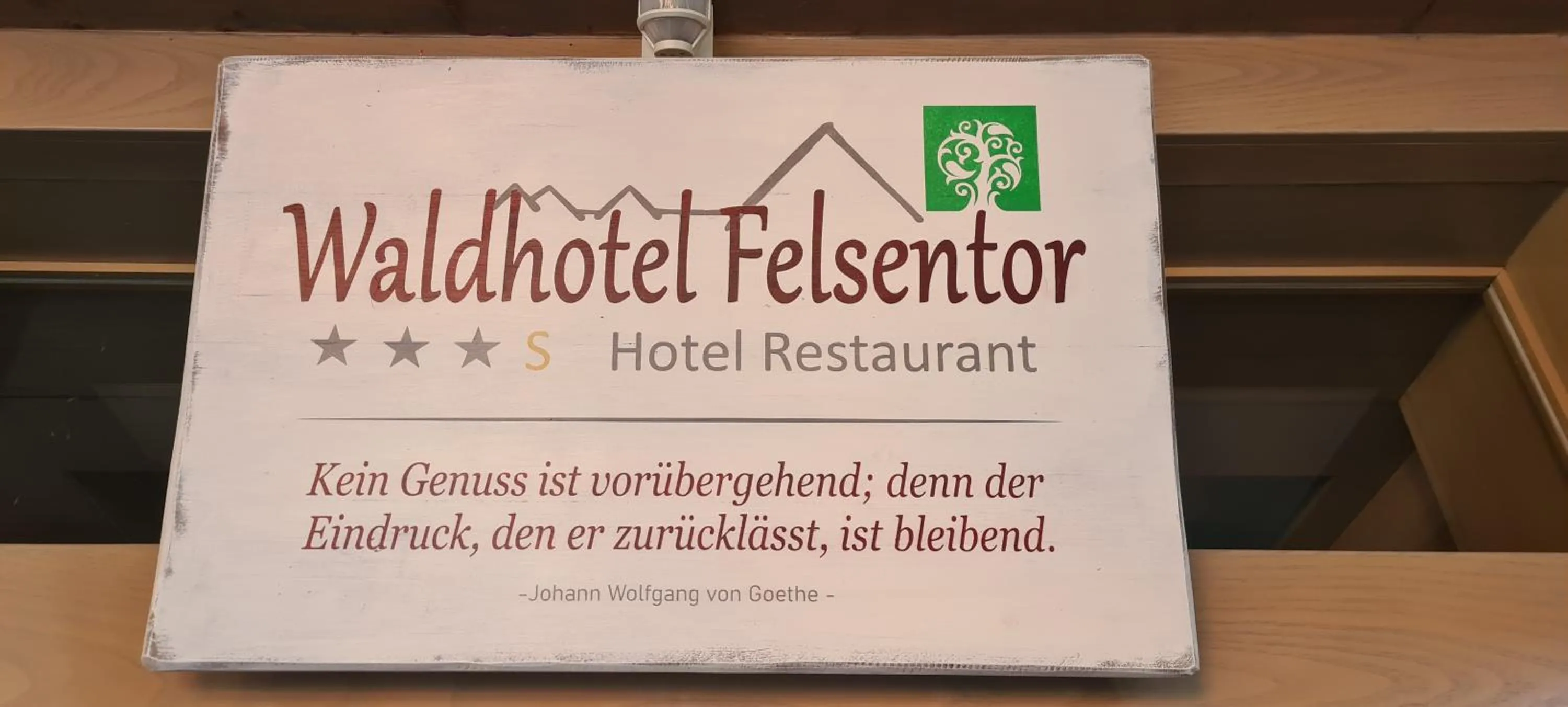 Property logo or sign in Waldhotel Felsentor