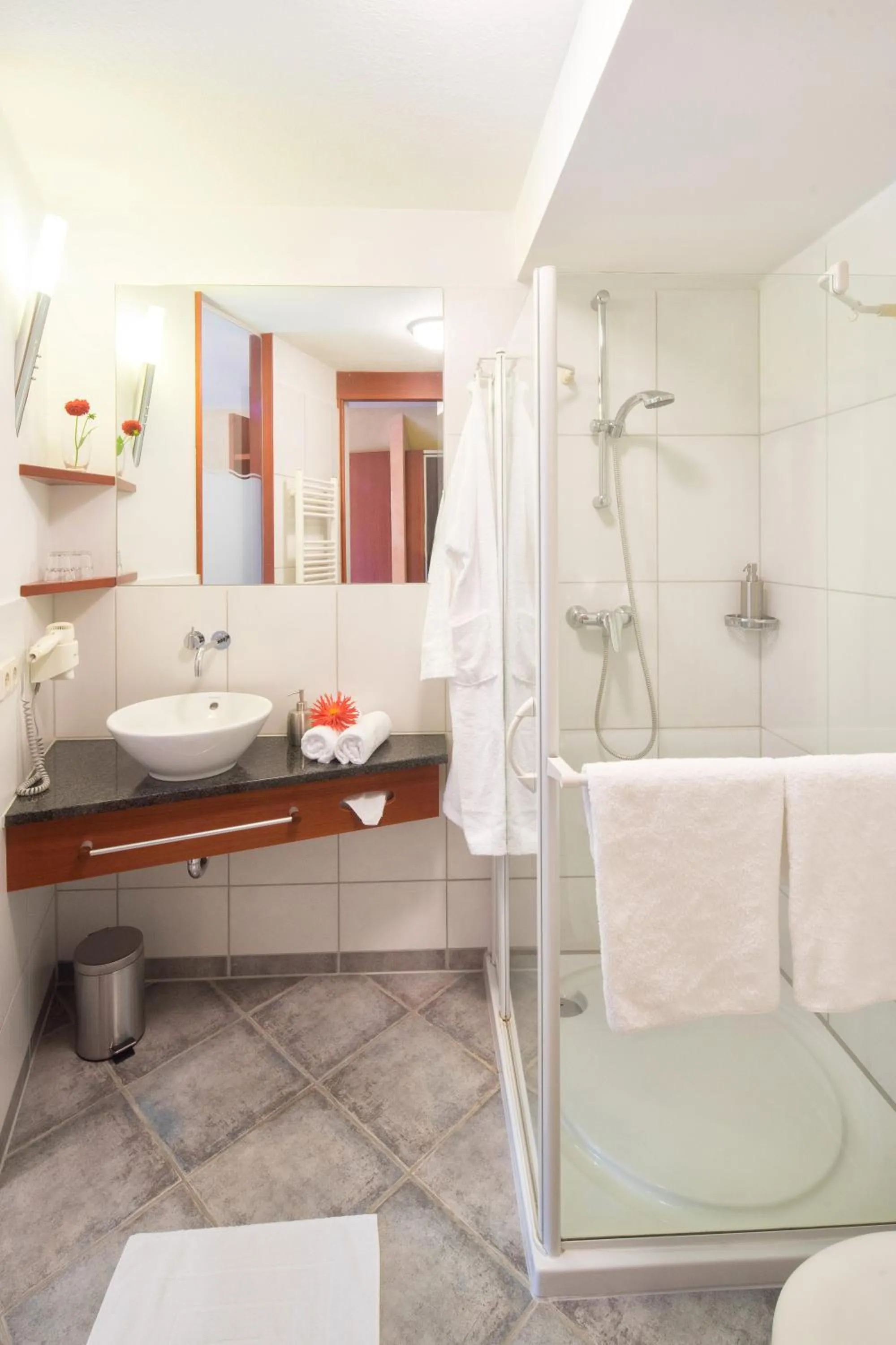 Bathroom in Waldhotel Felsentor