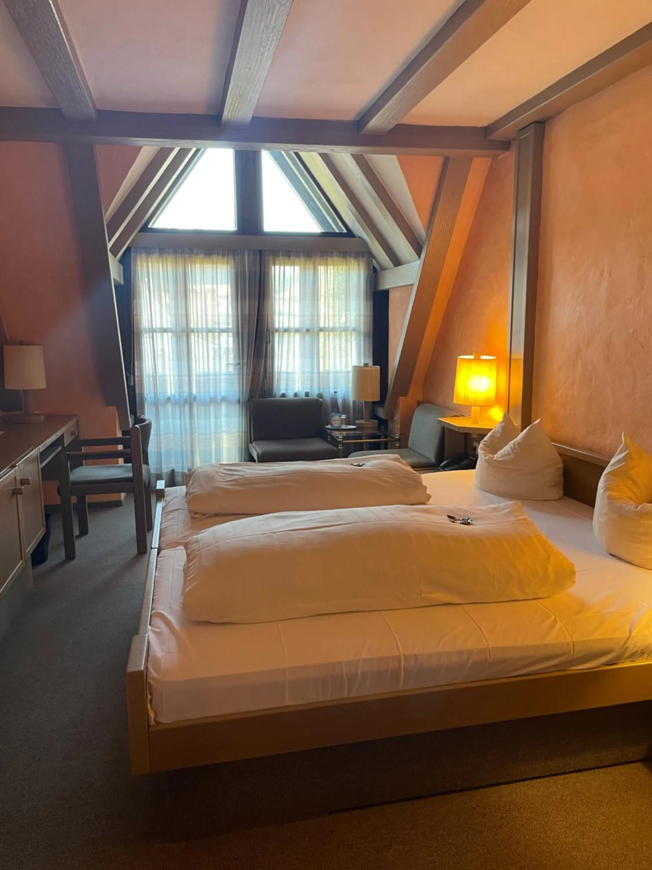 Bed in Waldhotel Felsentor