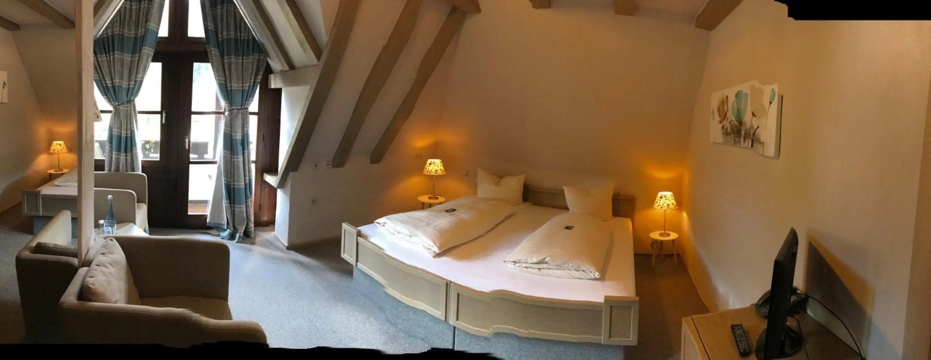 Bed in Waldhotel Felsentor