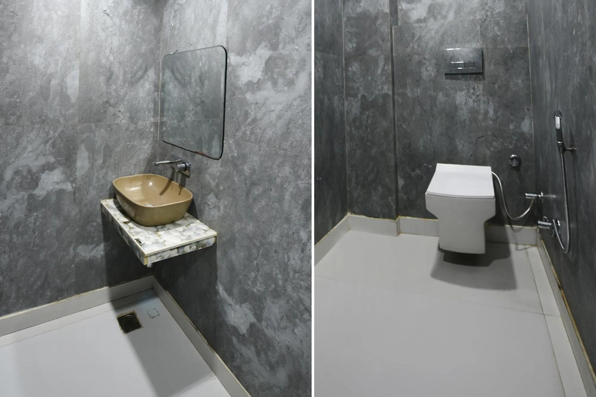 Bathroom in FabHotel The Crystal Palace Rohini