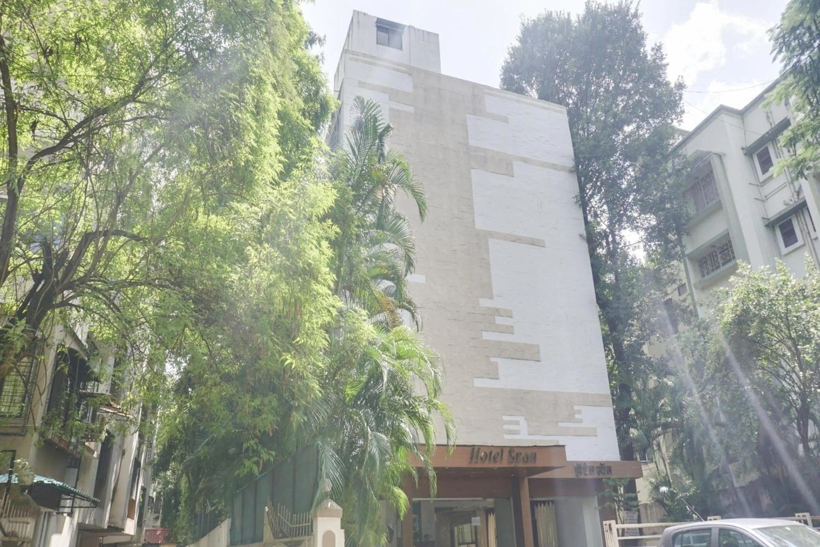 Facade/entrance in Hotel O Span Executive