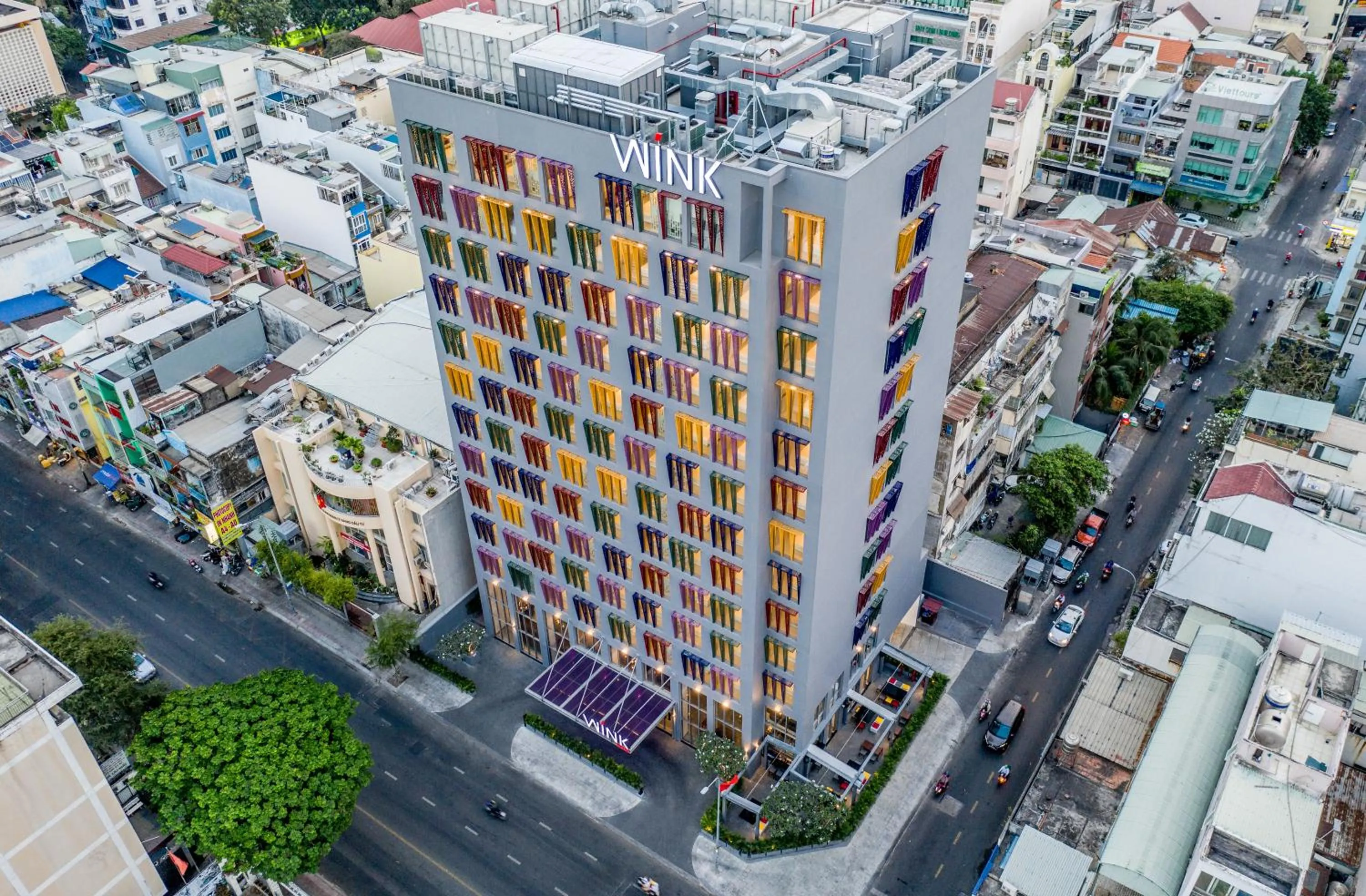 Property building in Wink Saigon Centre, Unscripted by Hyatt