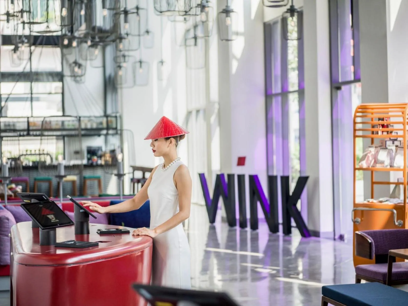 People in Wink Saigon Centre, Unscripted by Hyatt