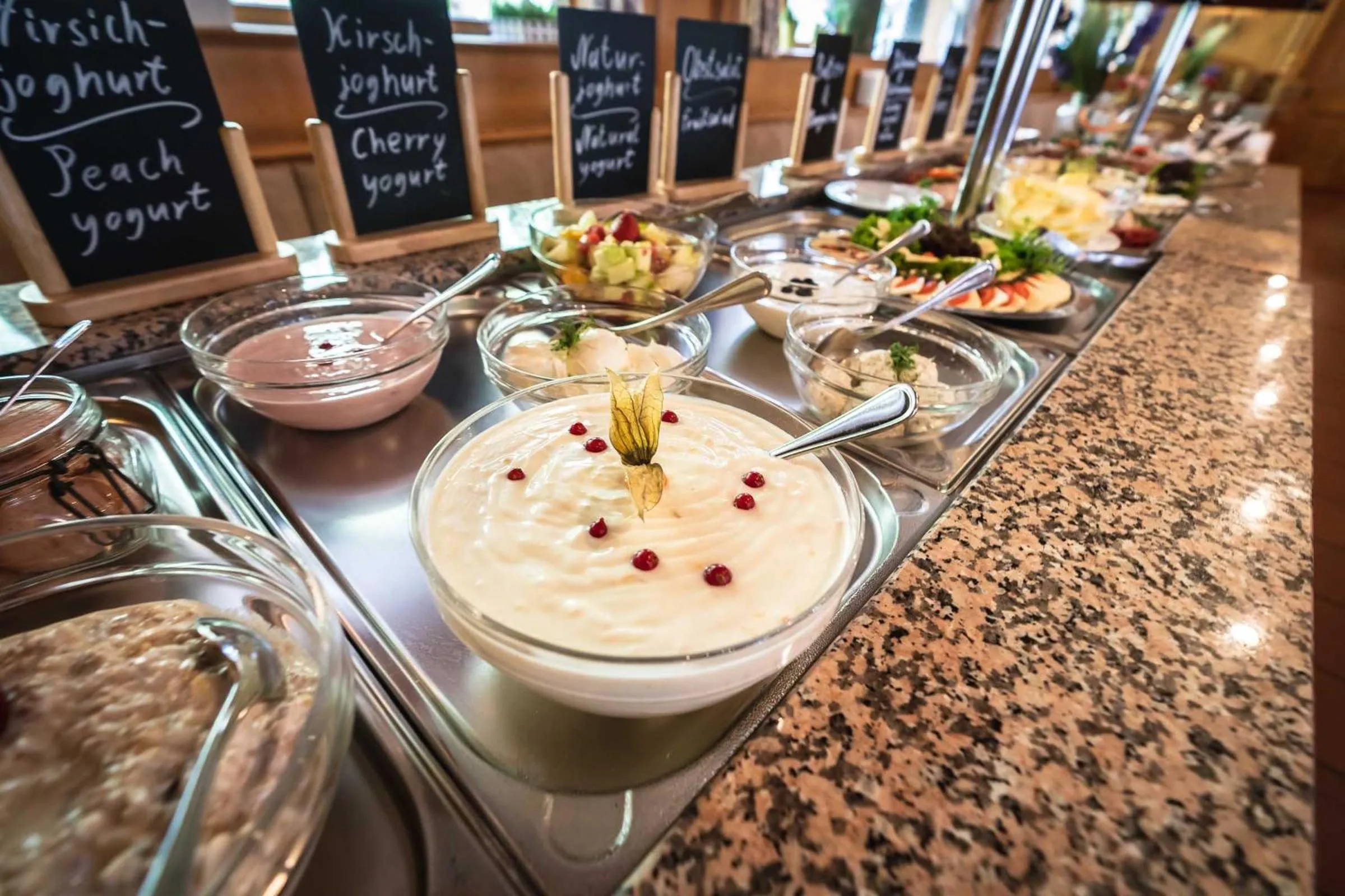 Food and drinks in Hotel Blaue Gams ***S