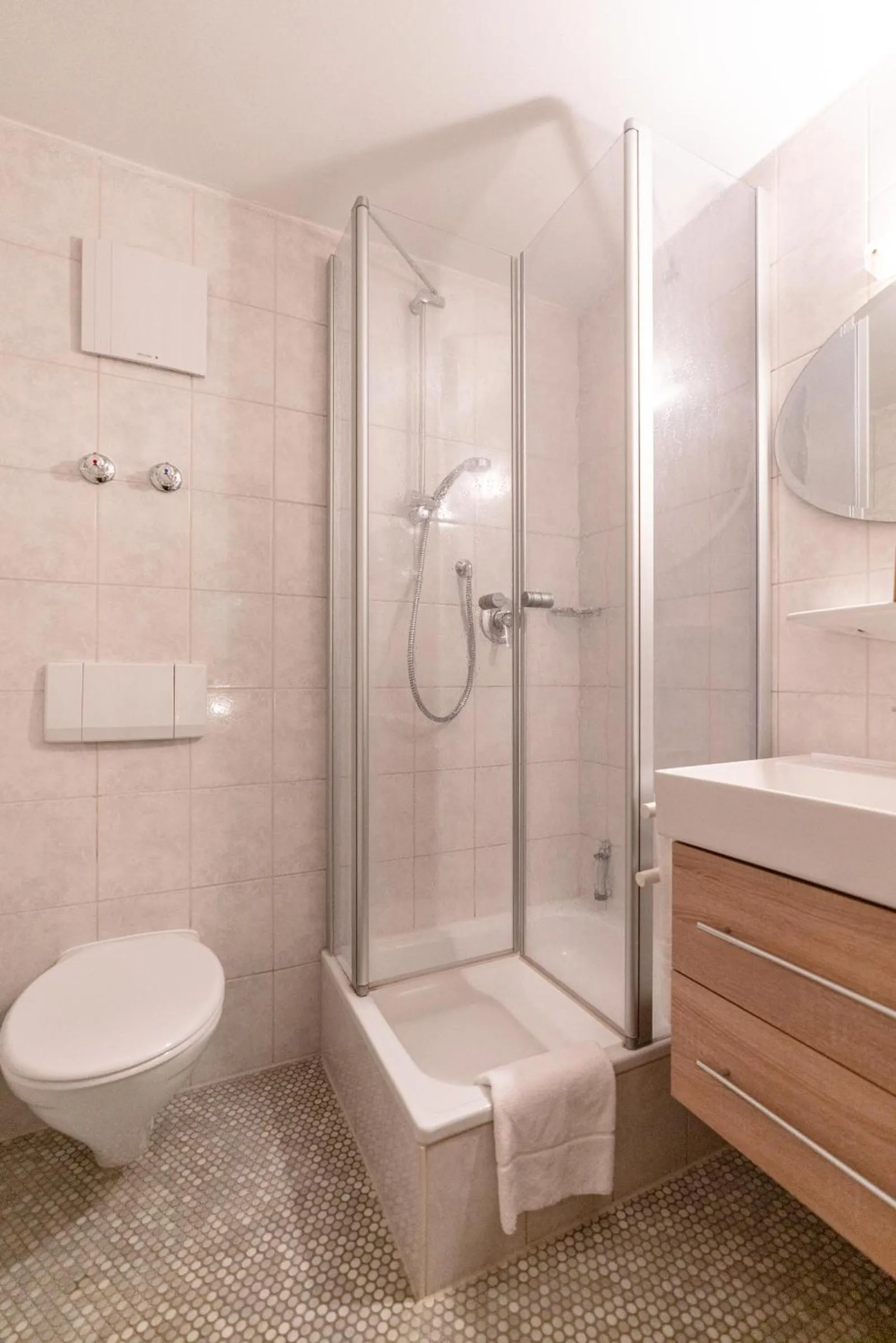 Bathroom in Hotel Blaue Gams ***S