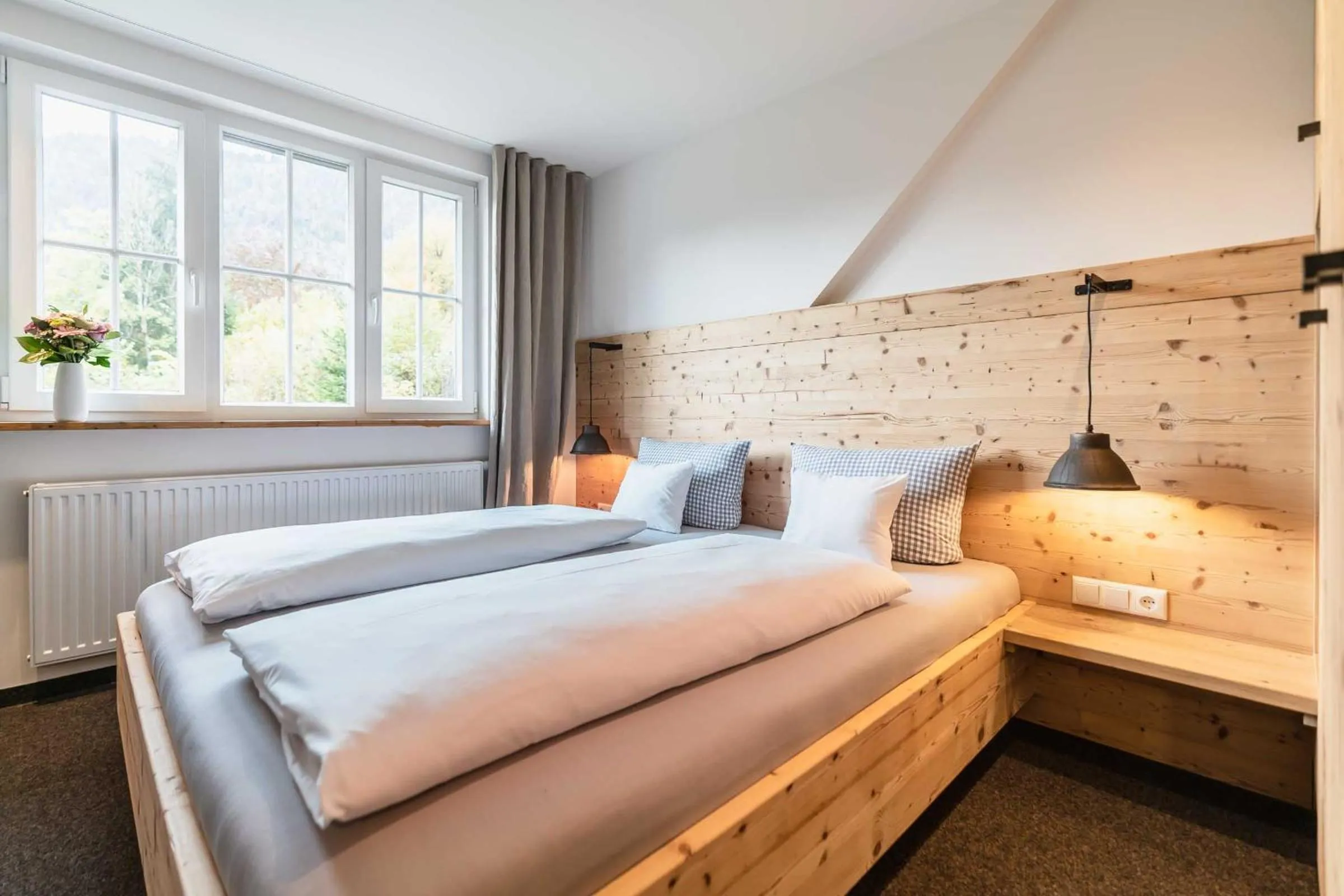 Bed in Hotel Blaue Gams ***S