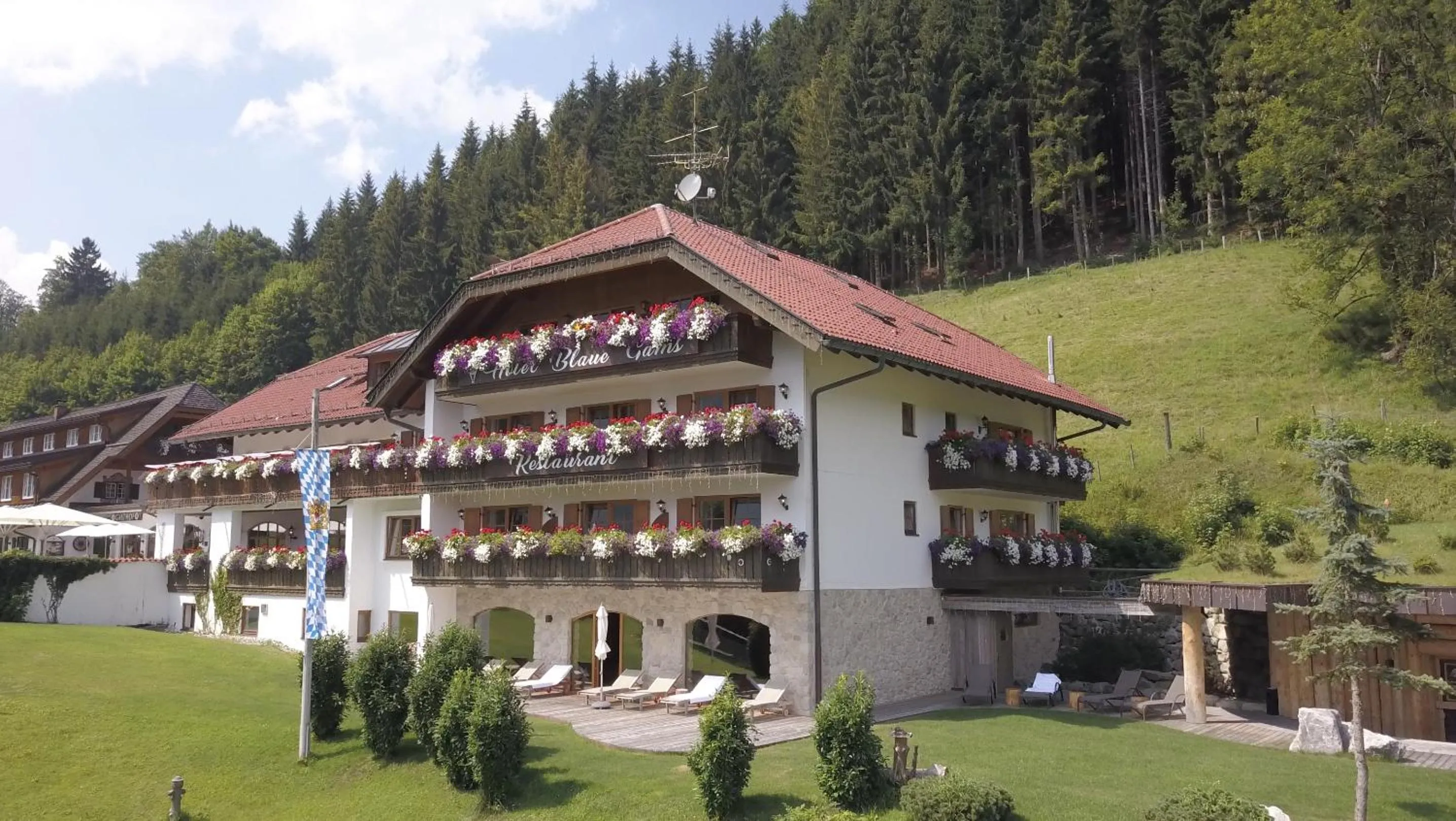 Facade/entrance in Hotel Blaue Gams ***S