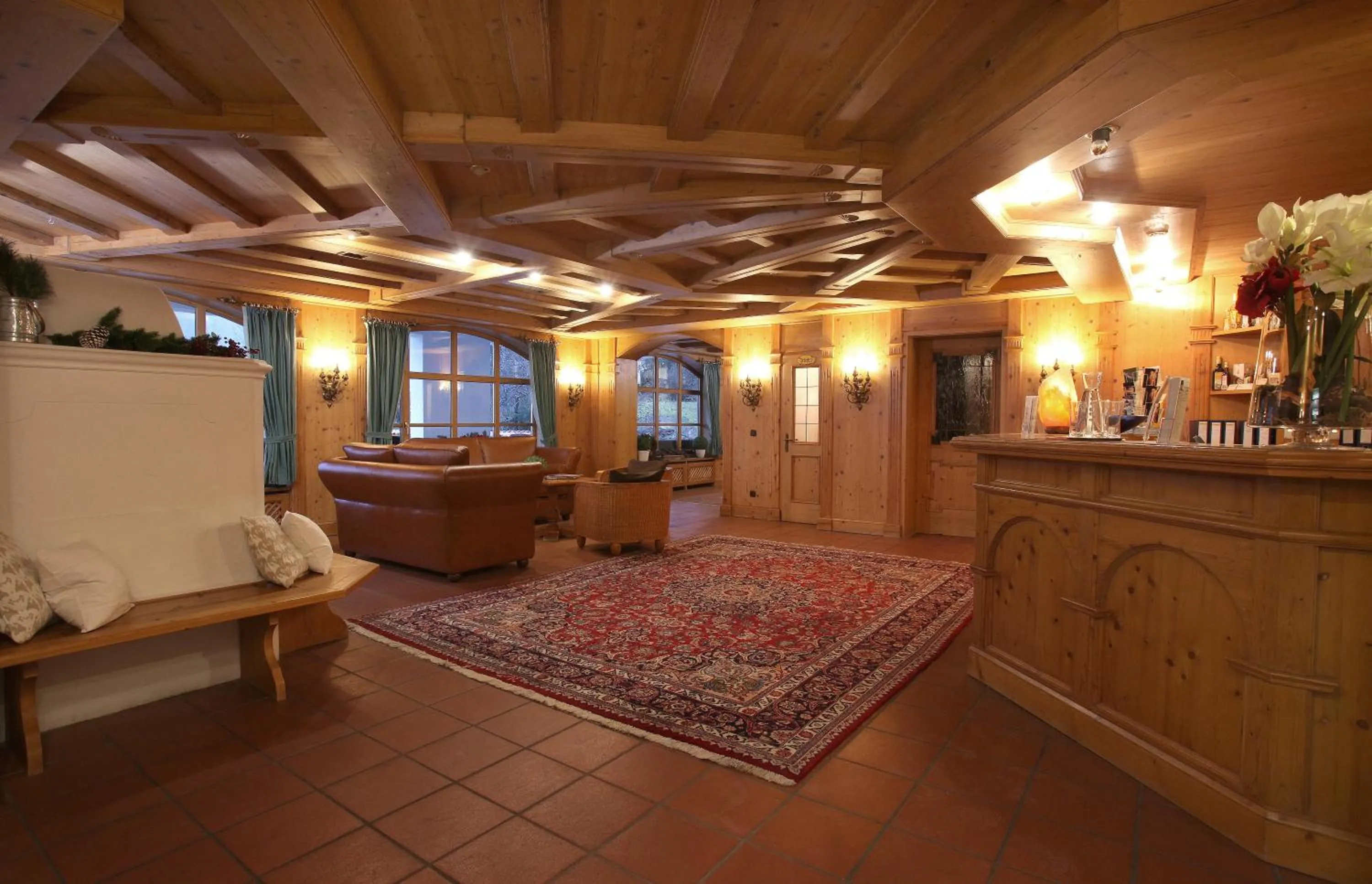 Lobby or reception in Hotel Blaue Gams ***S