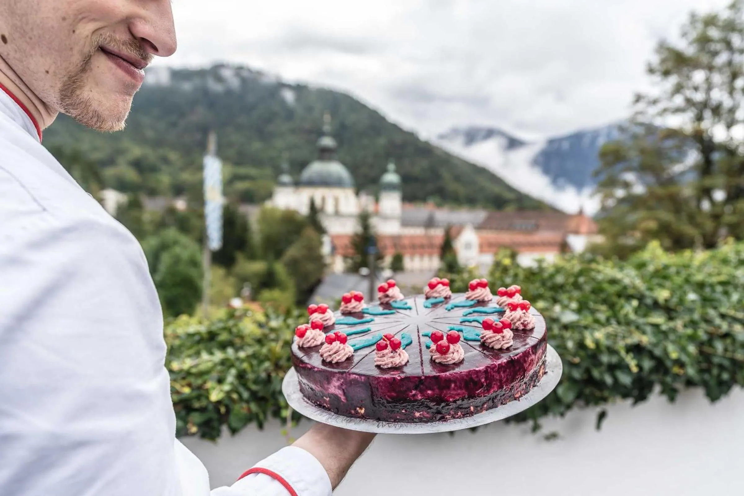 View (from property/room) in Hotel Blaue Gams ***S