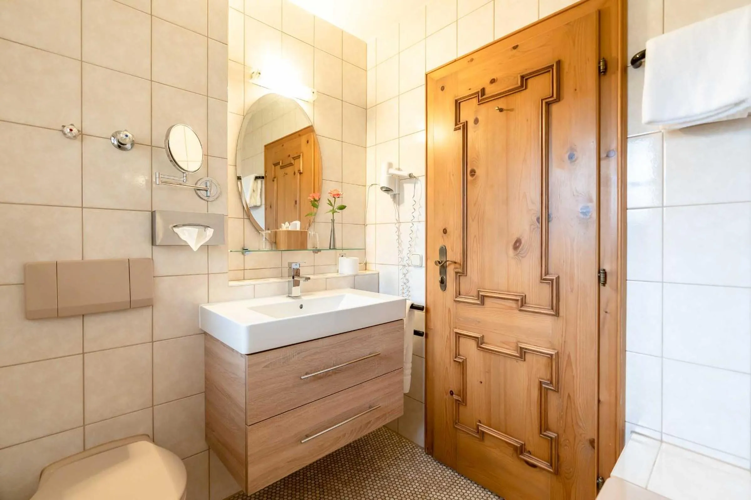 Bathroom in Hotel Blaue Gams ***S