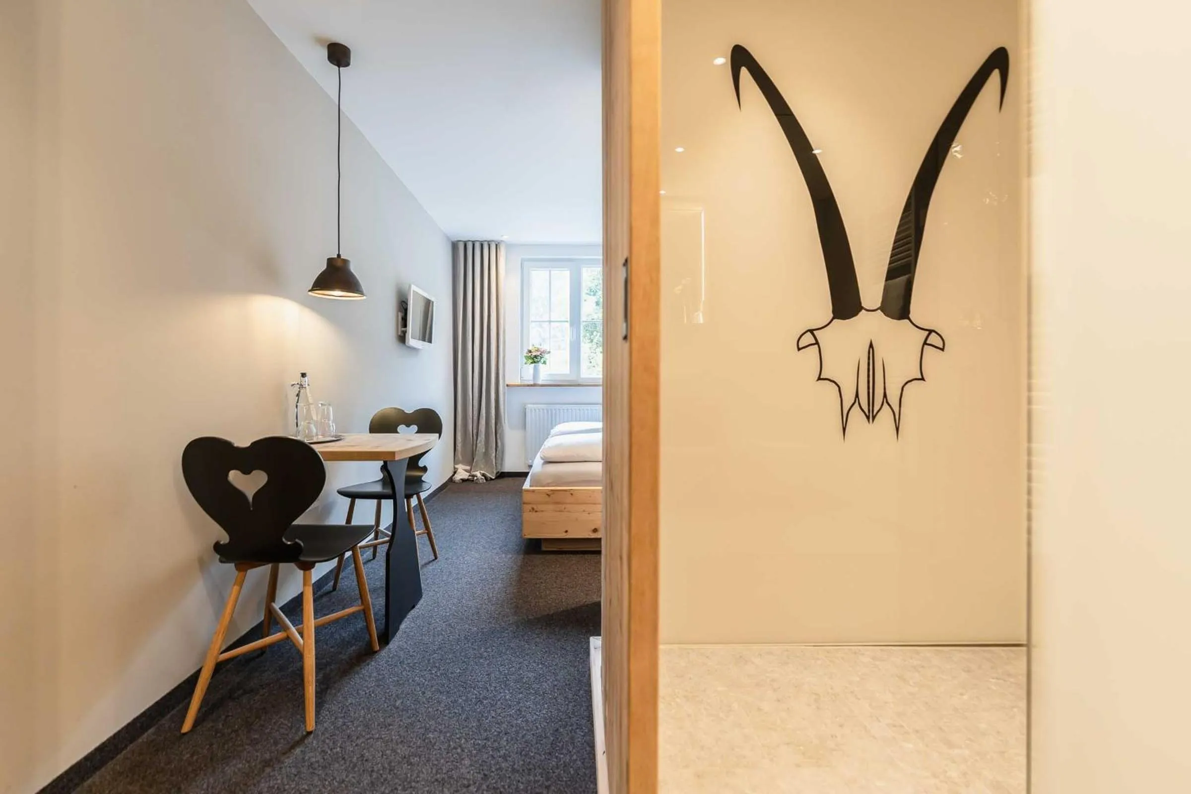 Photo of the whole room in Hotel Blaue Gams ***S