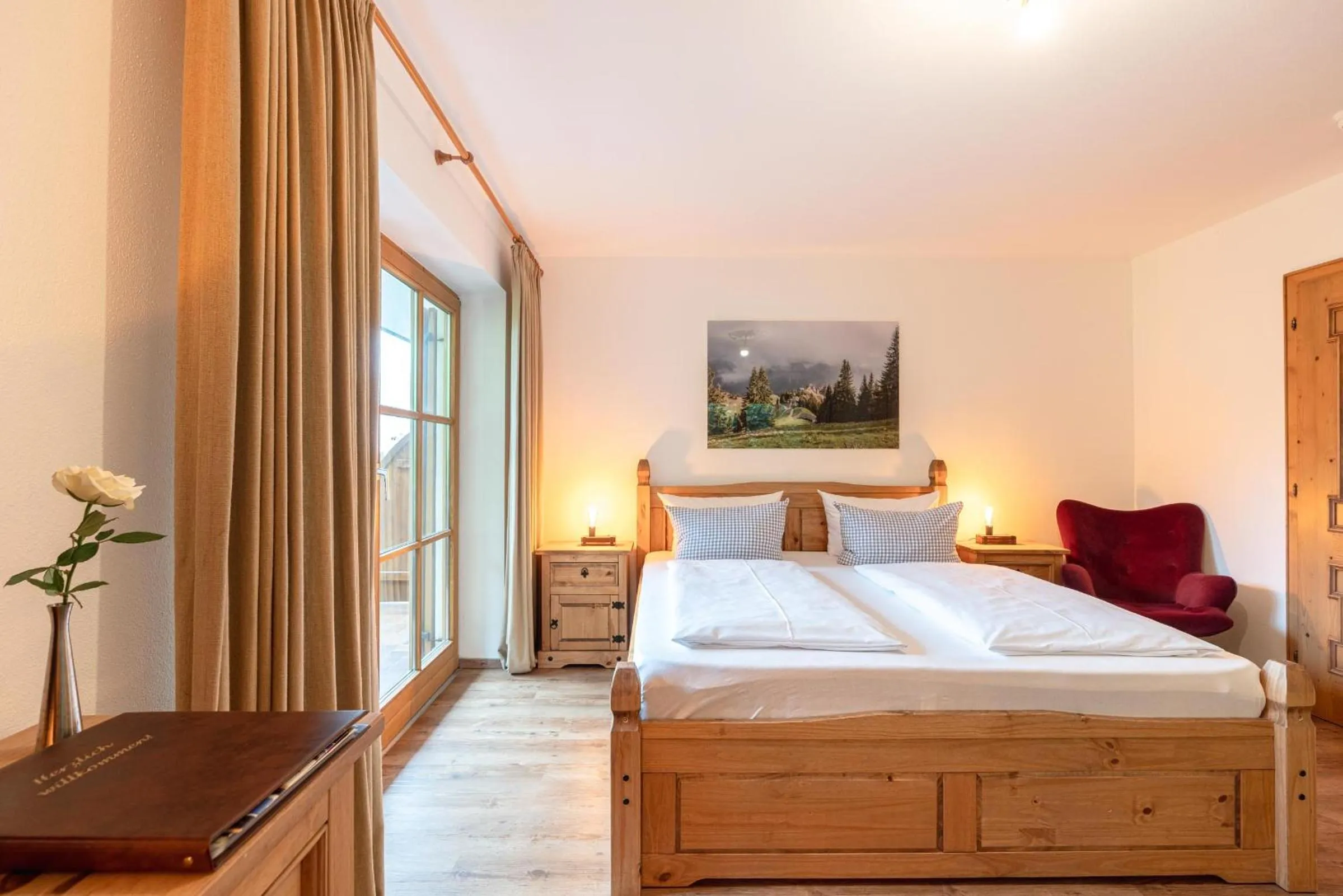 Bed in Hotel Blaue Gams ***S