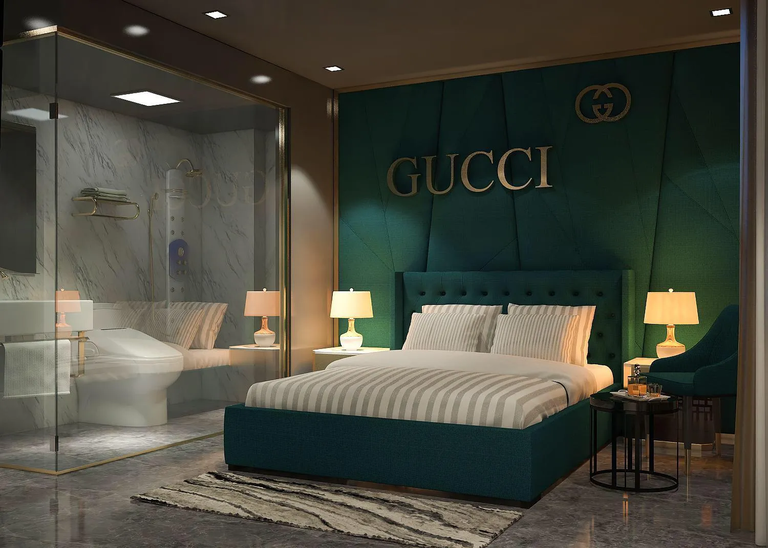 Bed in The wiltons hotel