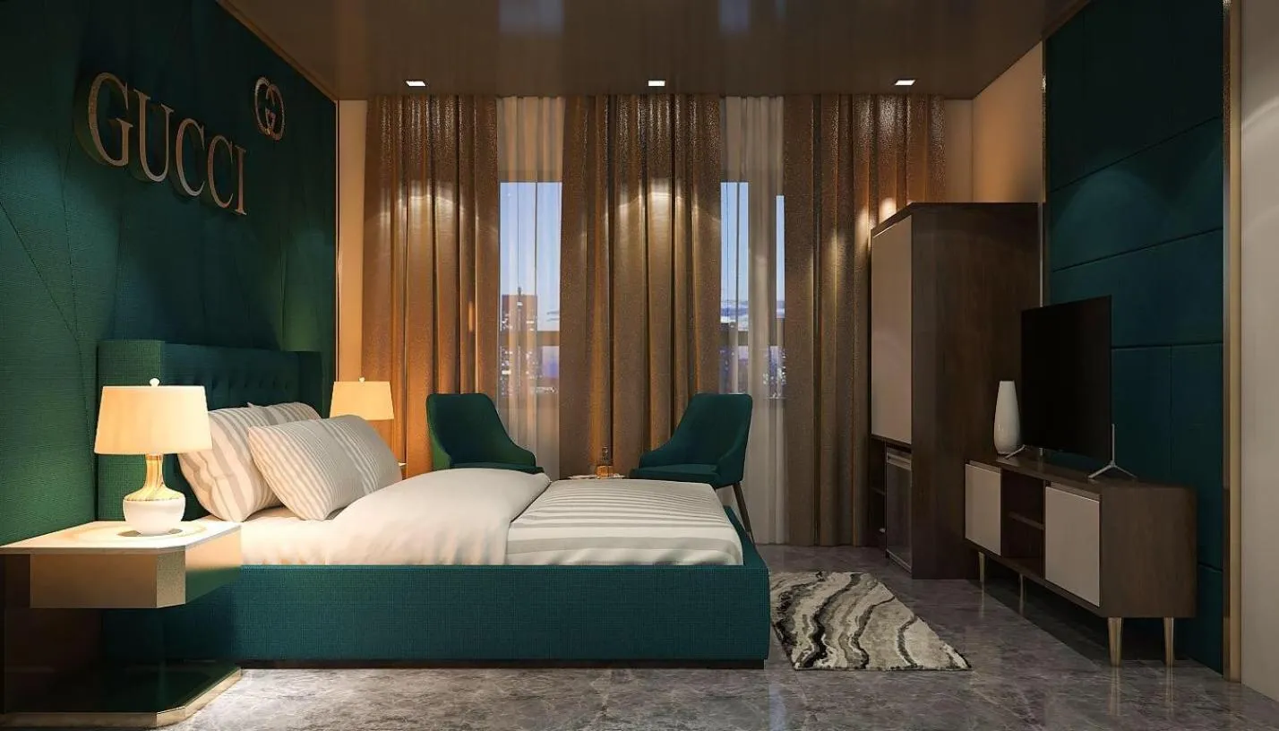 Bed in The wiltons hotel