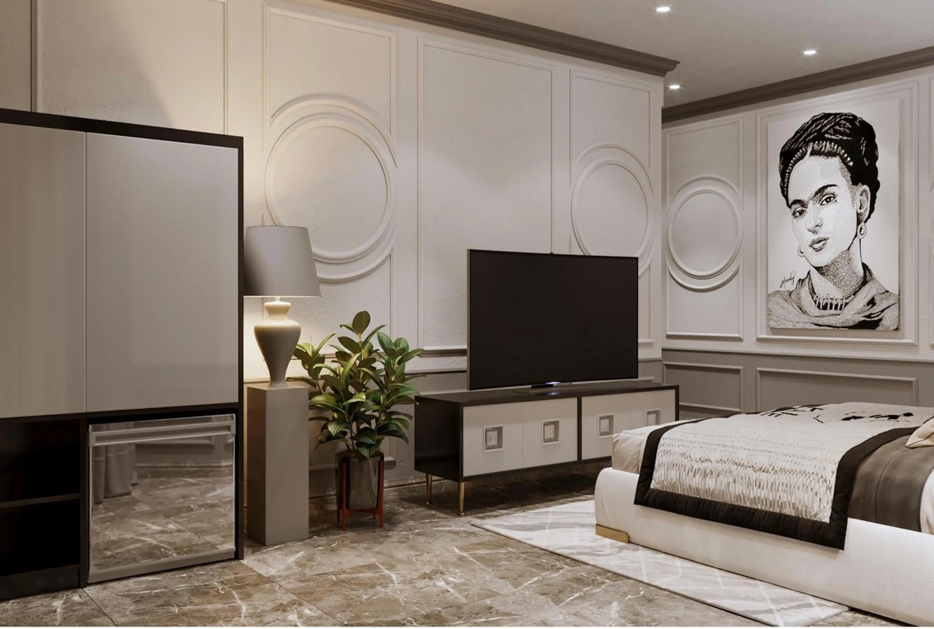 Bed in The wiltons hotel