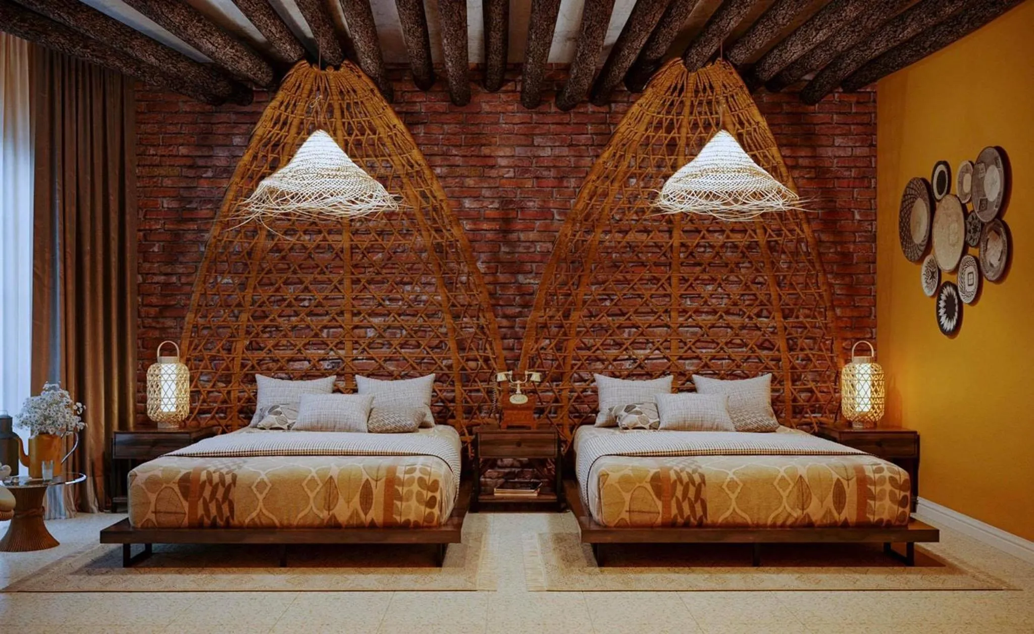 Bed in The wiltons hotel