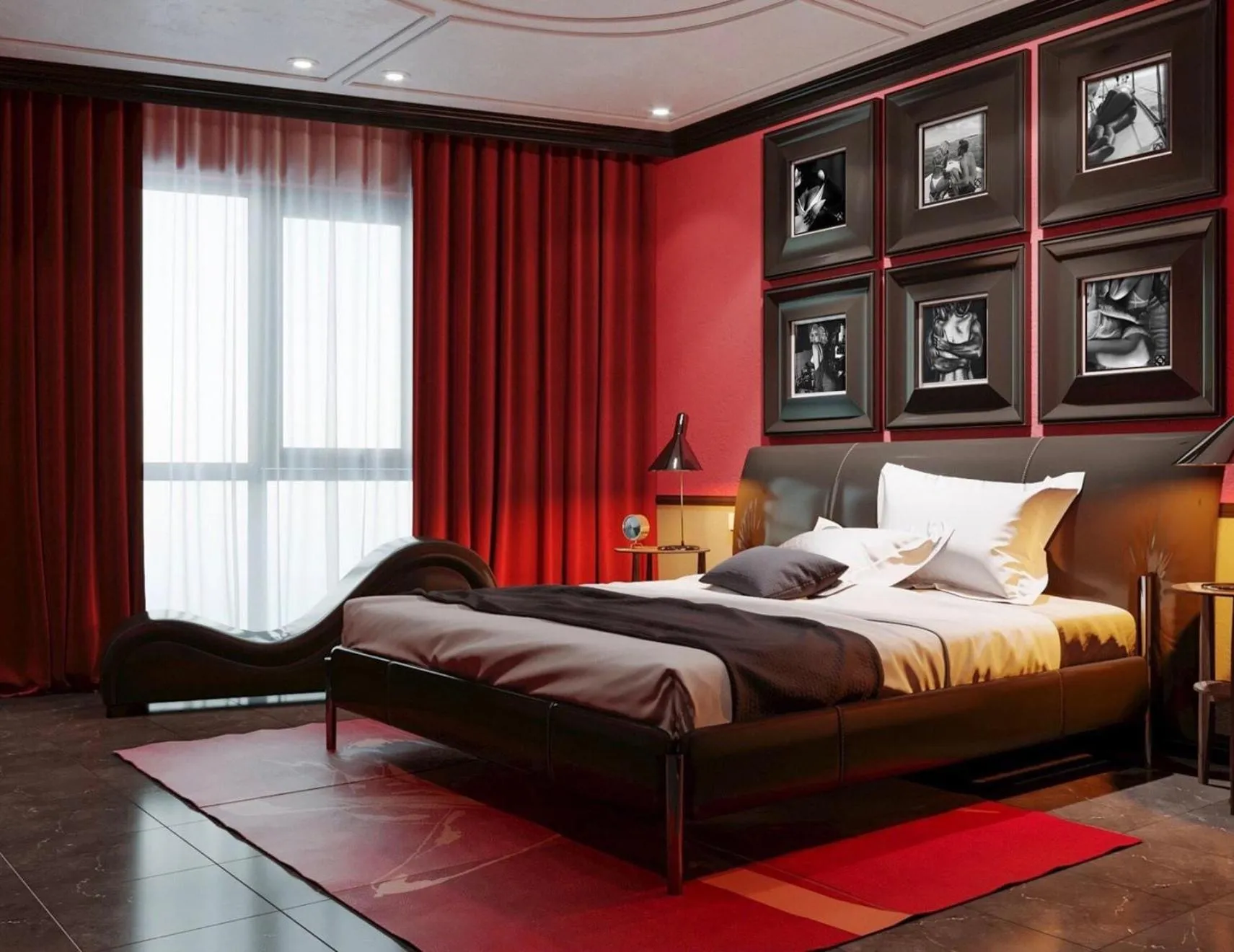 Bed in The wiltons hotel